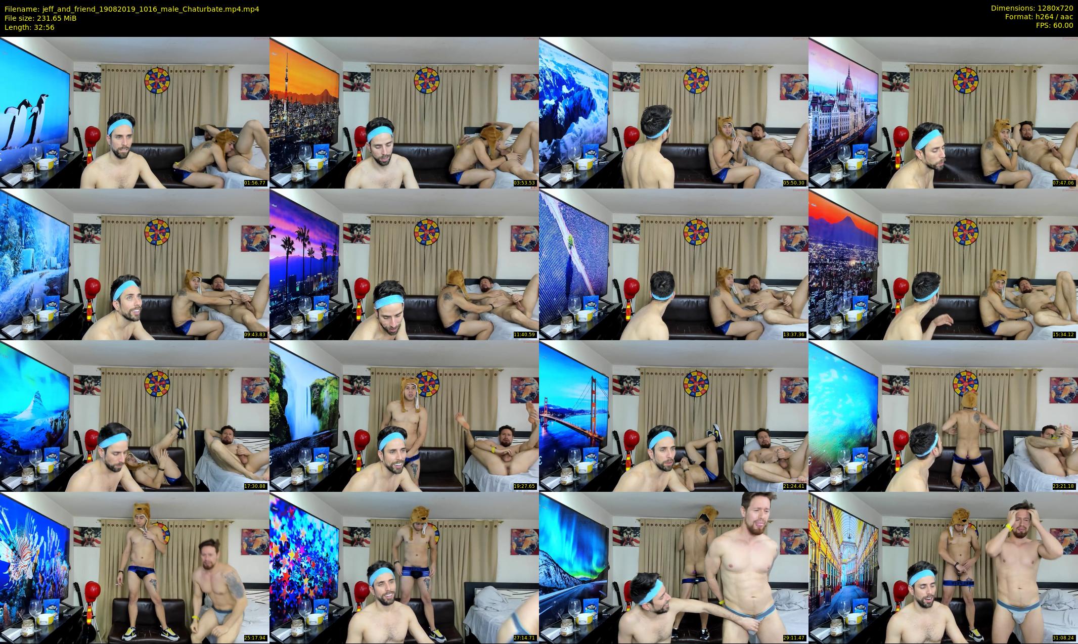 jeff_and_friend — 33 minute Chaturbate male cam show recording, 720p, Aug 19, 2019