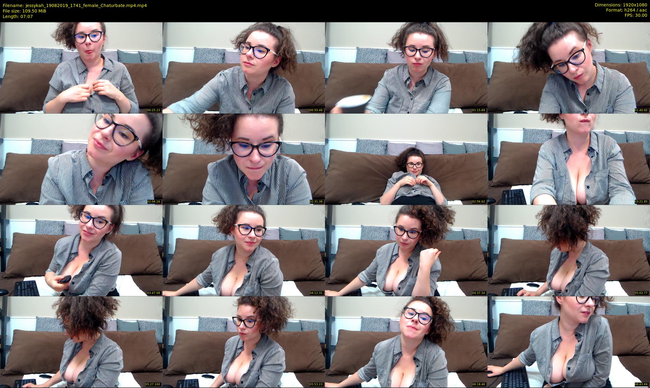 jessykah — 8 minute Chaturbate female cam show recording, 1080p, Aug 19, 2019