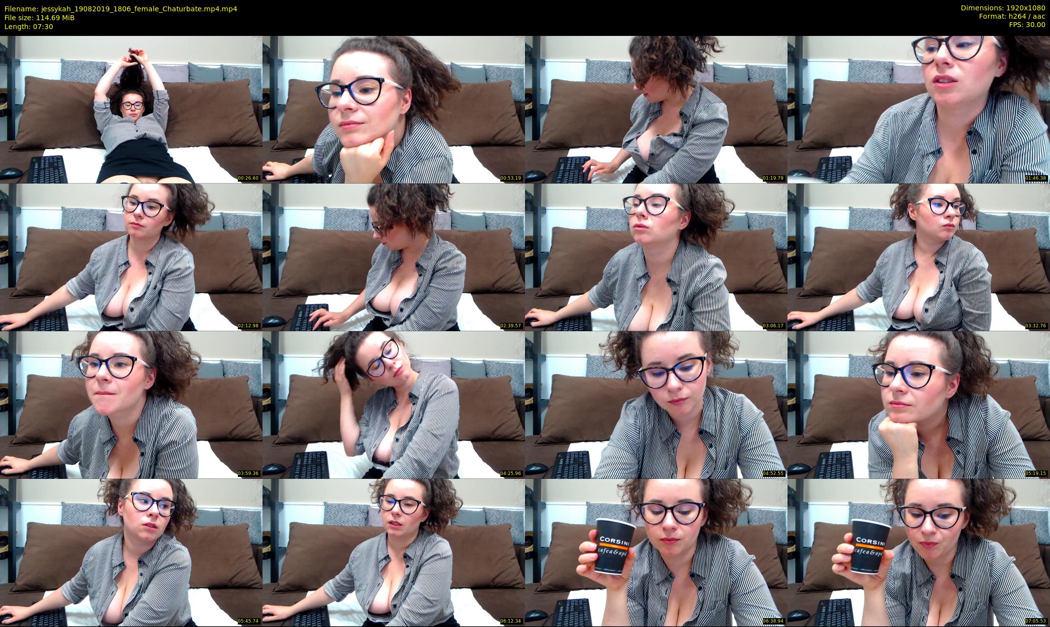 jessykah — 8 minute Chaturbate female cam show recording, 1080p, Aug 19, 2019
