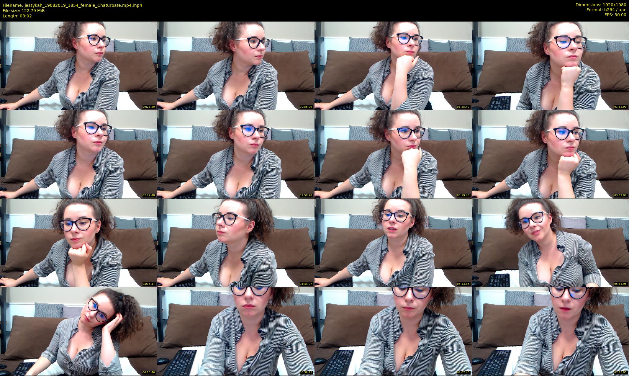 jessykah — 9 minute Chaturbate female cam show recording, 1080p, Aug 19, 2019