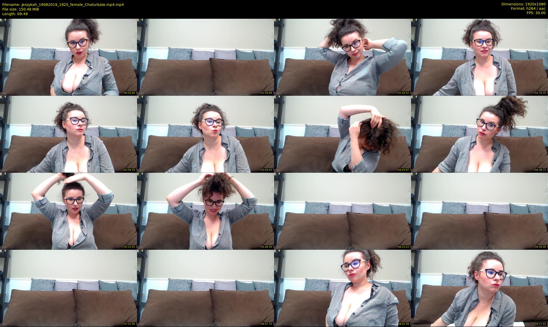 jessykah — 10 minute Chaturbate female cam show recording, 1080p, Aug 19, 2019