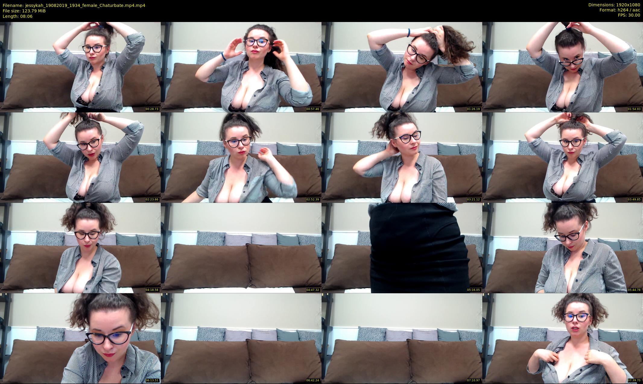 jessykah — 9 minute Chaturbate female cam show recording, 1080p, Aug 19, 2019
