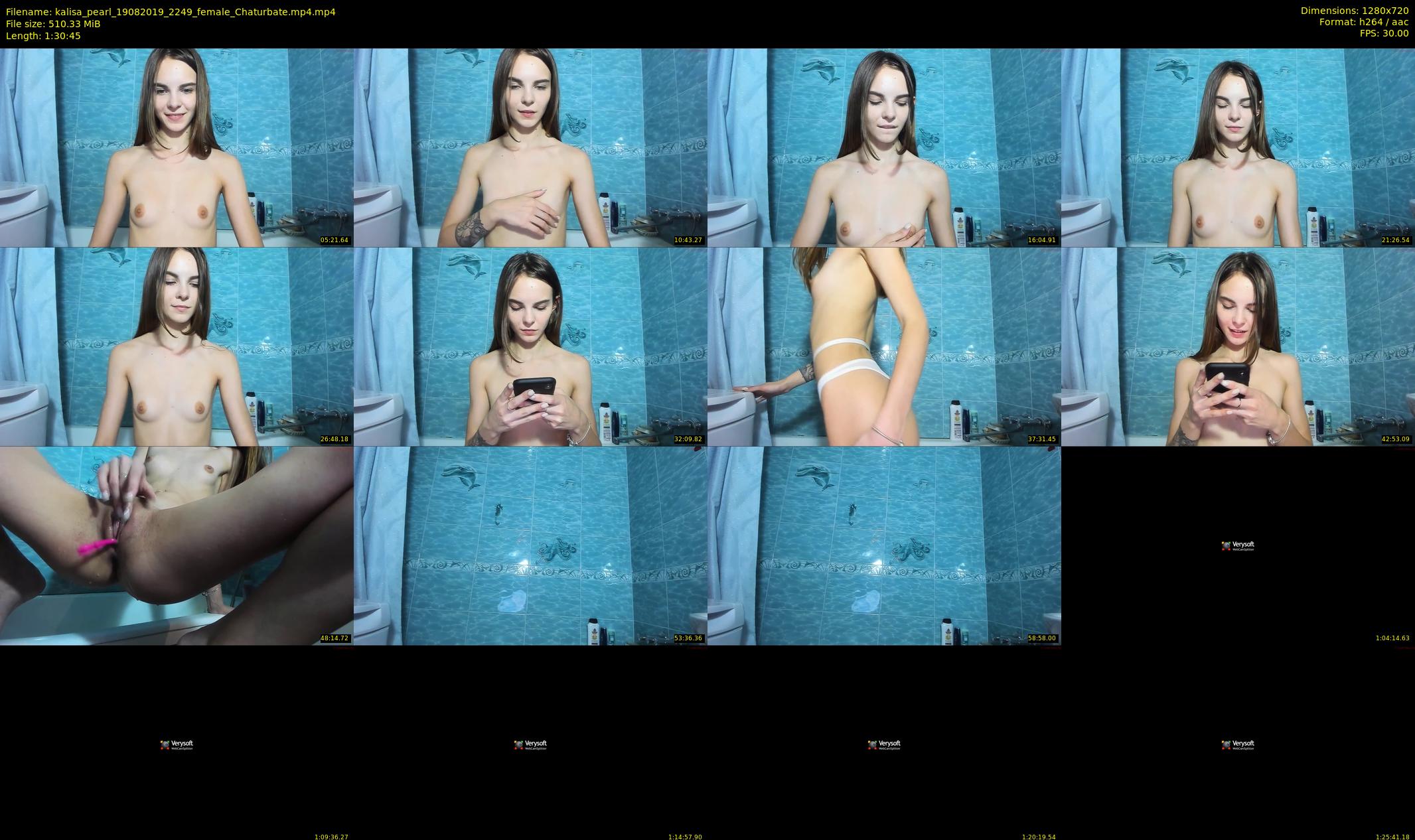 kalisa_pearl — 91 minute Chaturbate female cam show recording, 720p, Aug 19, 2019