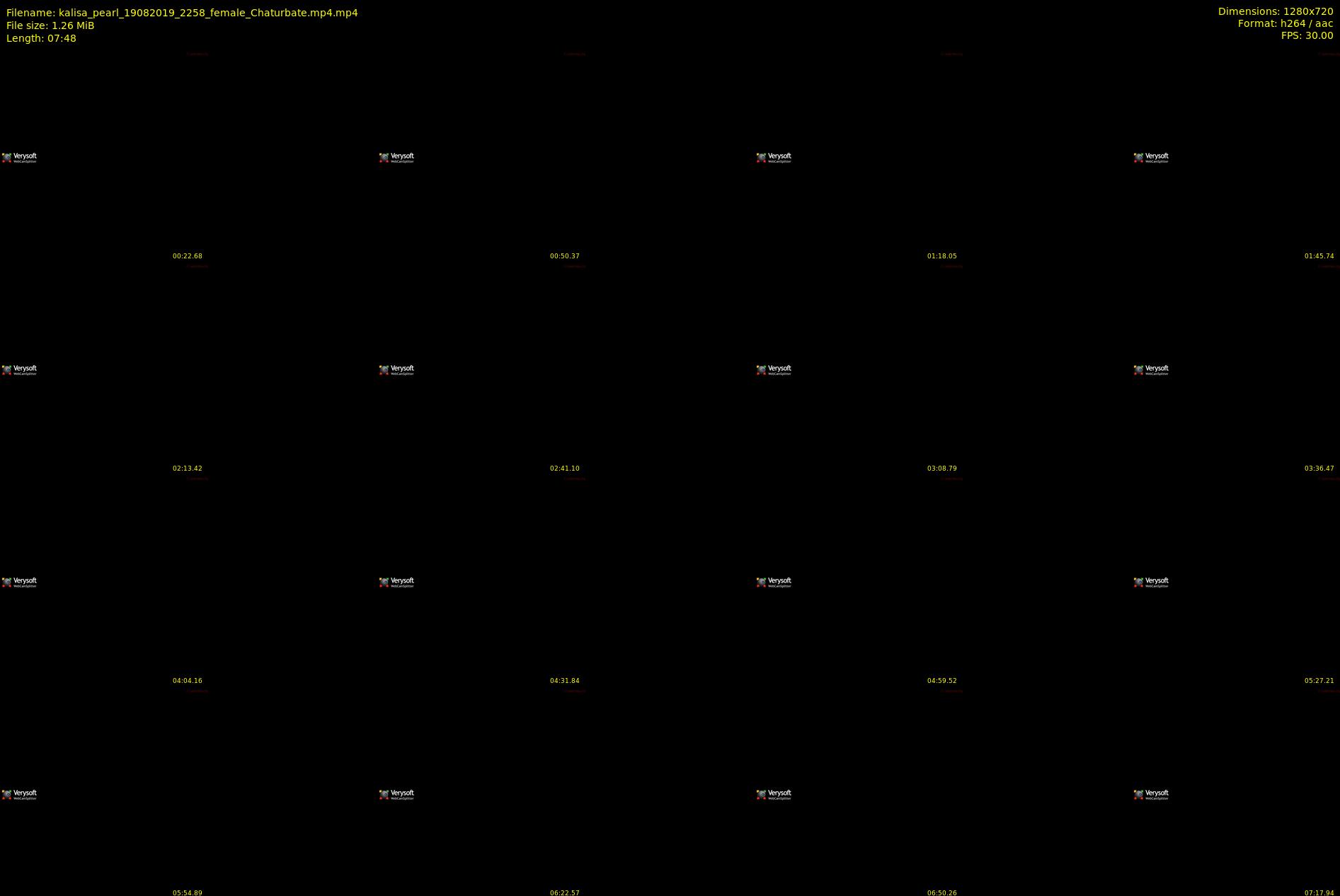 kalisa_pearl — 8 minute Chaturbate female cam show recording, 720p, Aug 19, 2019
