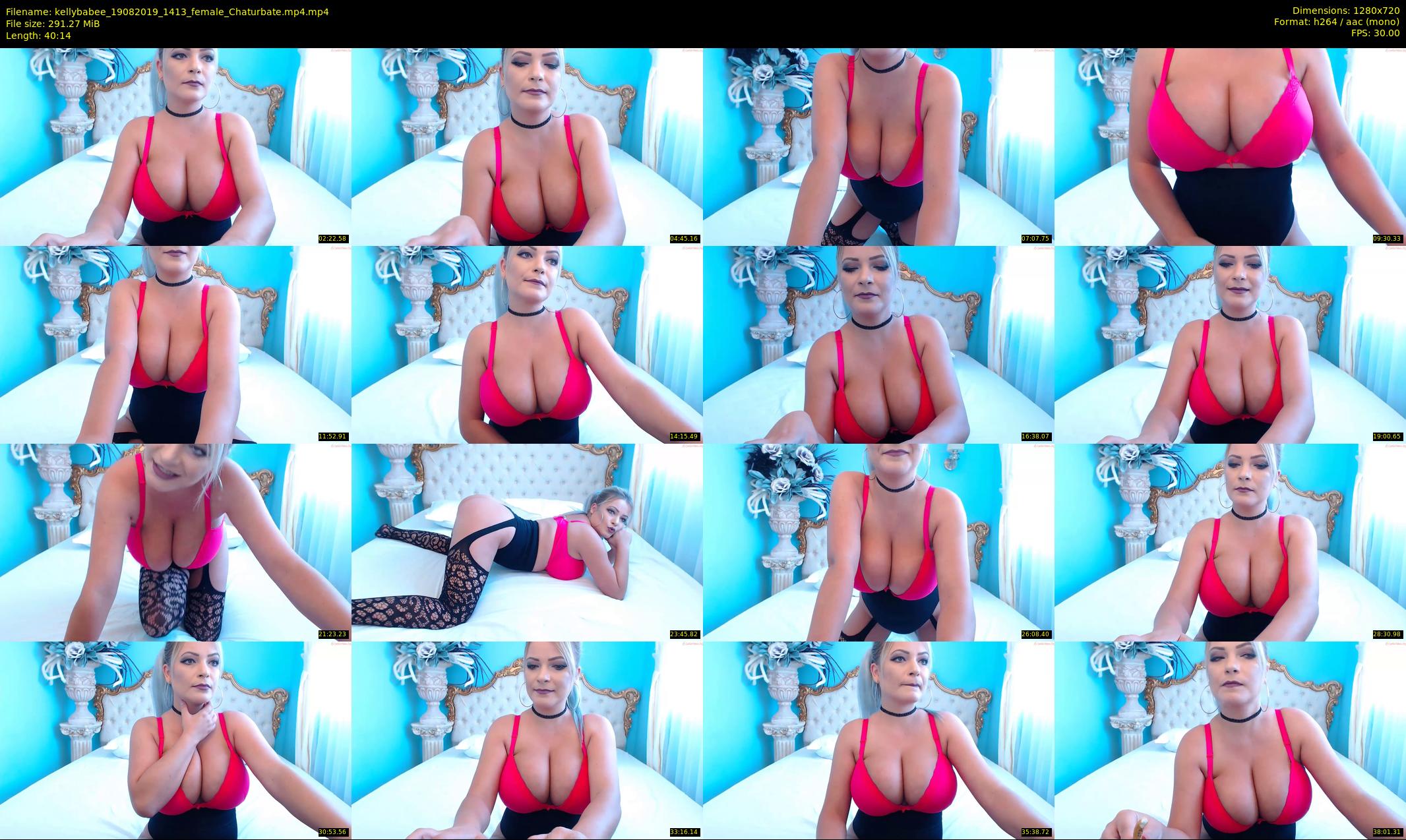 kellybabee — 41 minute Chaturbate female cam show recording, 720p, Aug 19, 2019
