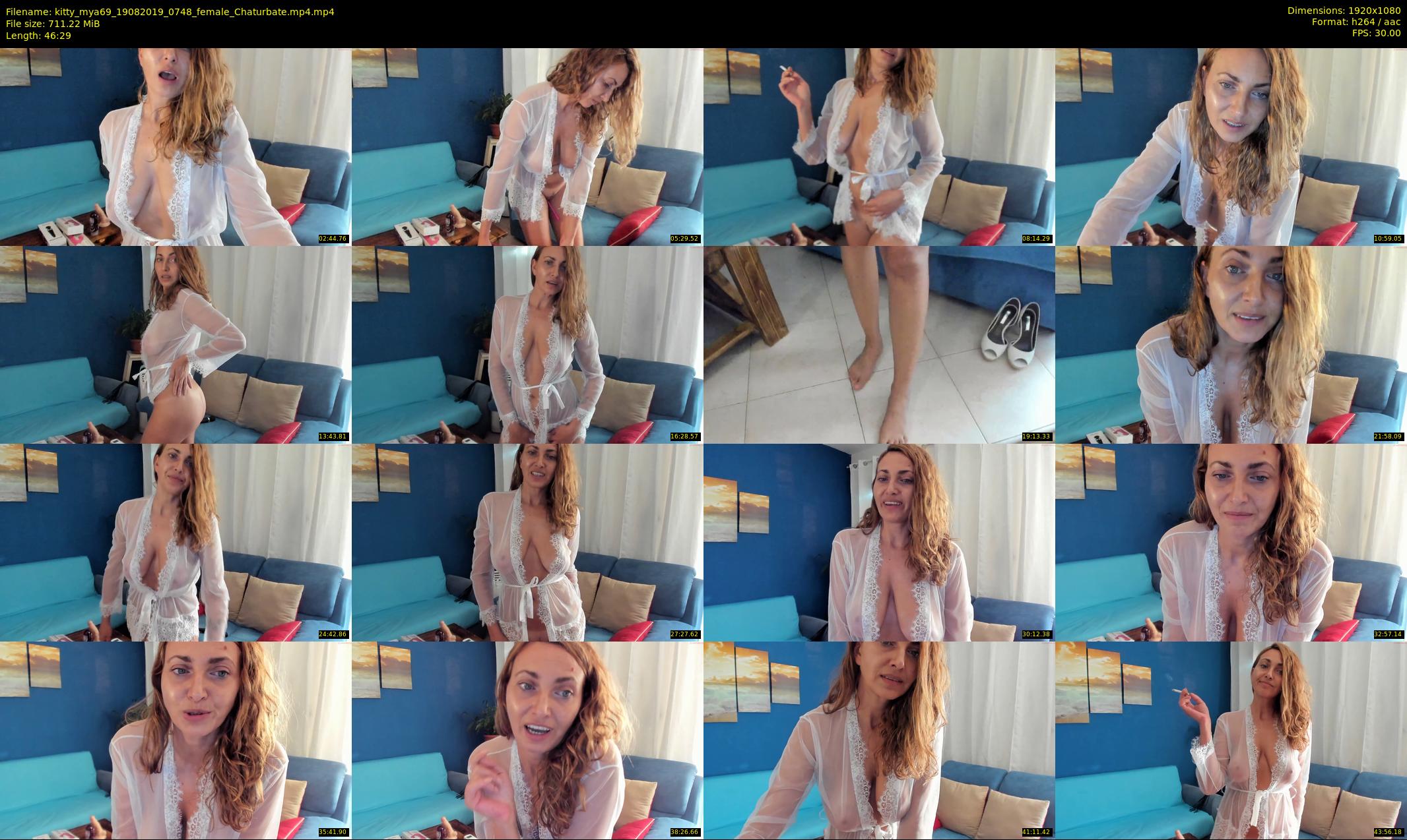 kitty_mya69 — 47 minute Chaturbate female cam show recording, 1080p, Aug 19, 2019