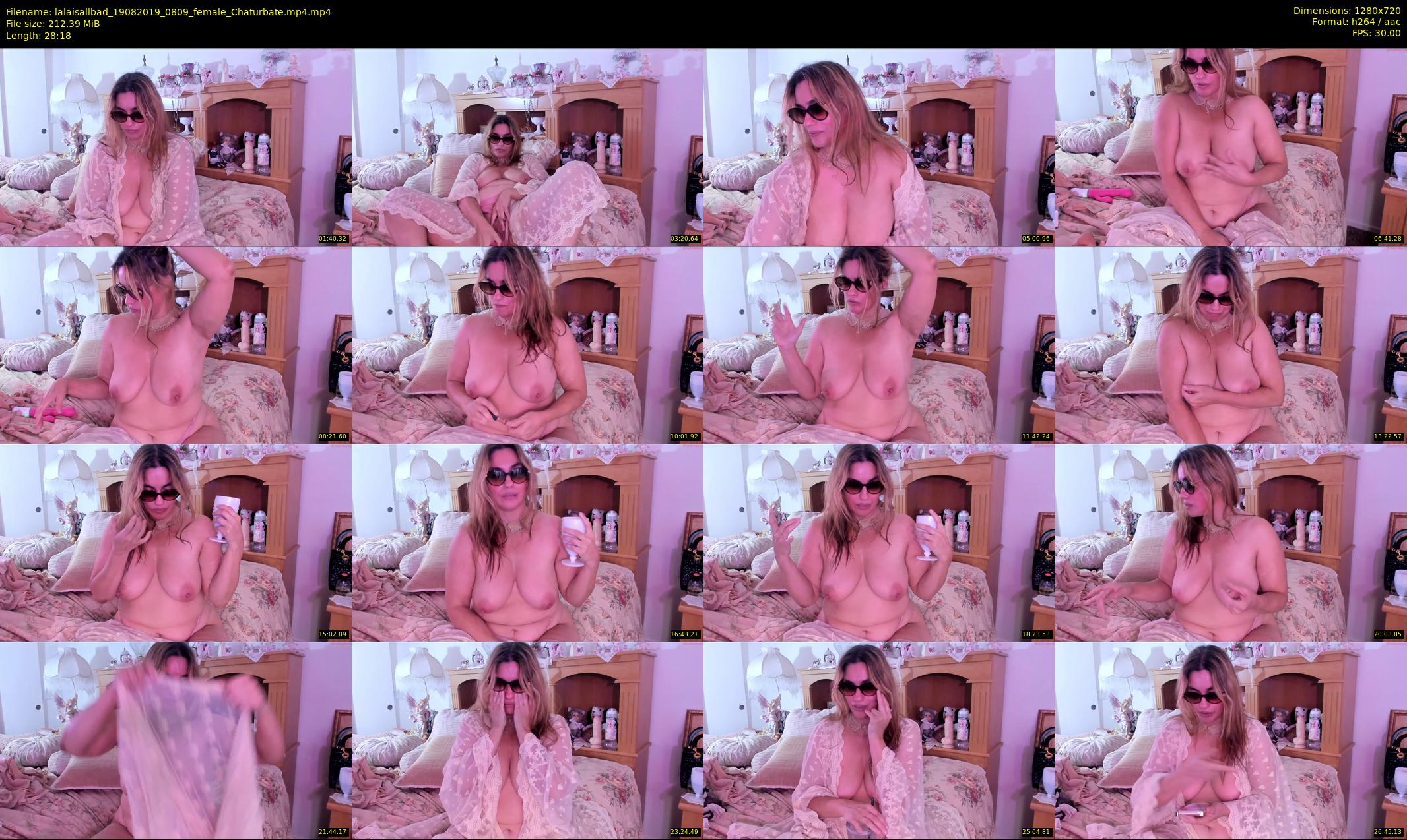 lalaisallbad — 29 minute Chaturbate female cam show recording, 720p, Aug 19, 2019