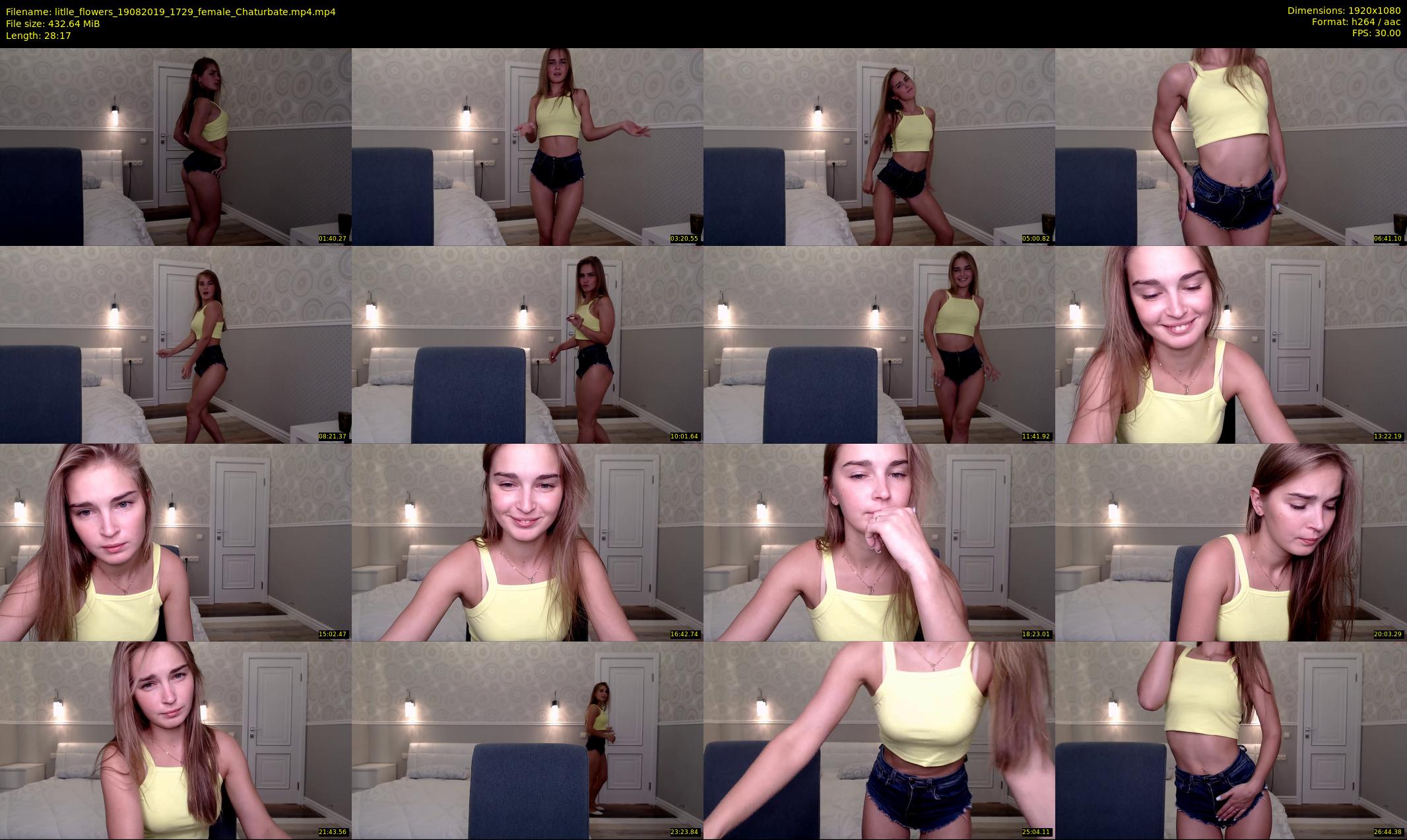 litlle_flowers — 29 minute Chaturbate female cam show recording, 1080p, Aug 19, 2019
