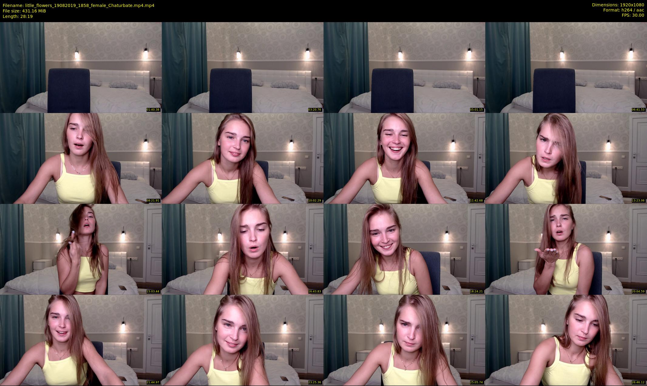 litlle_flowers — 29 minute Chaturbate female cam show recording, 1080p, Aug 19, 2019