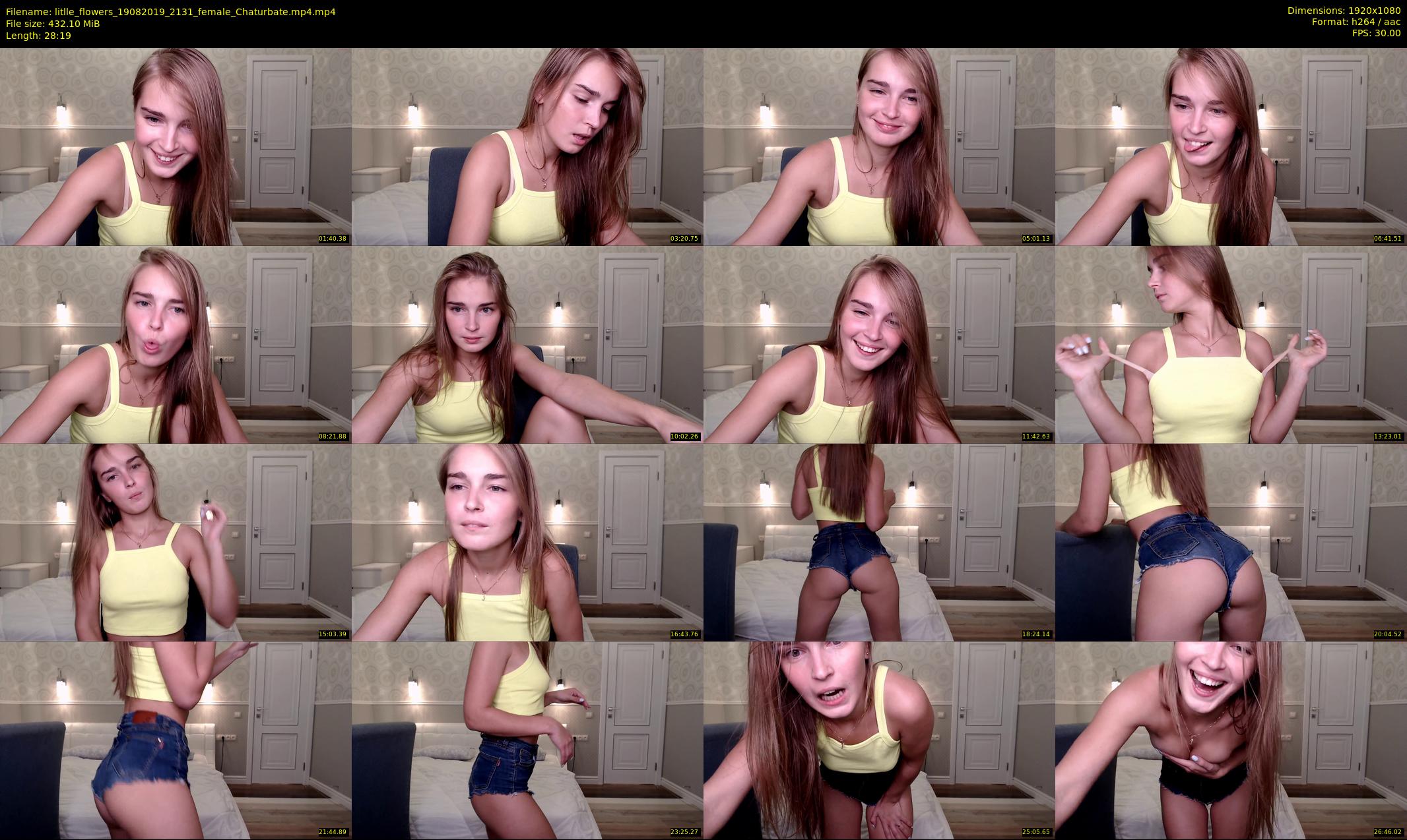 litlle_flowers — 29 minute Chaturbate female cam show recording, 1080p, Aug 19, 2019