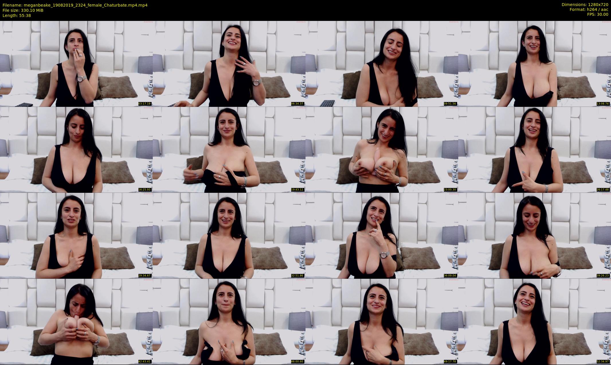 meganbeake — 56 minute Chaturbate female cam show recording, 720p, Aug 19, 2019