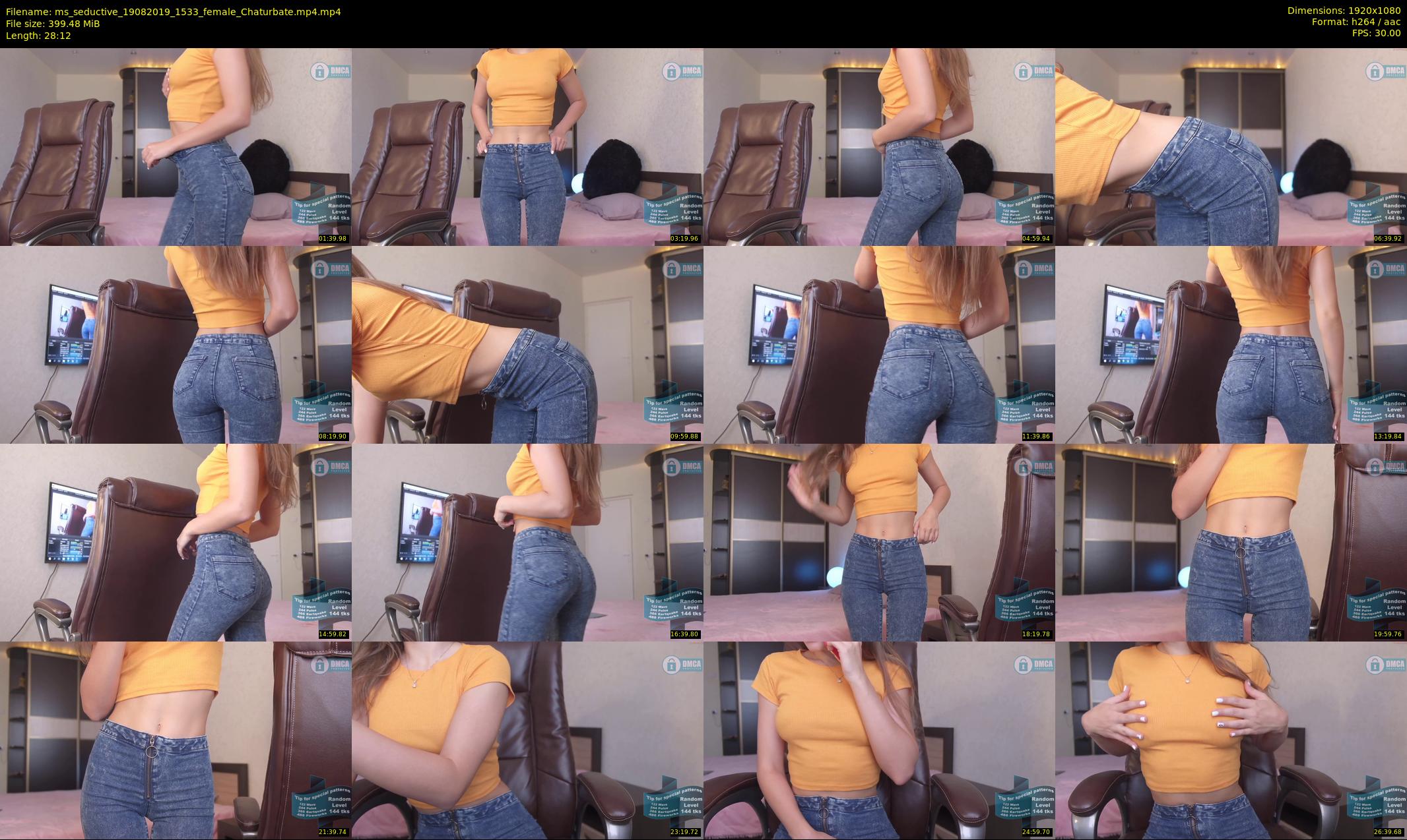 ms_seductive — 29 minute Chaturbate female cam show recording, 1080p, Aug 19, 2019