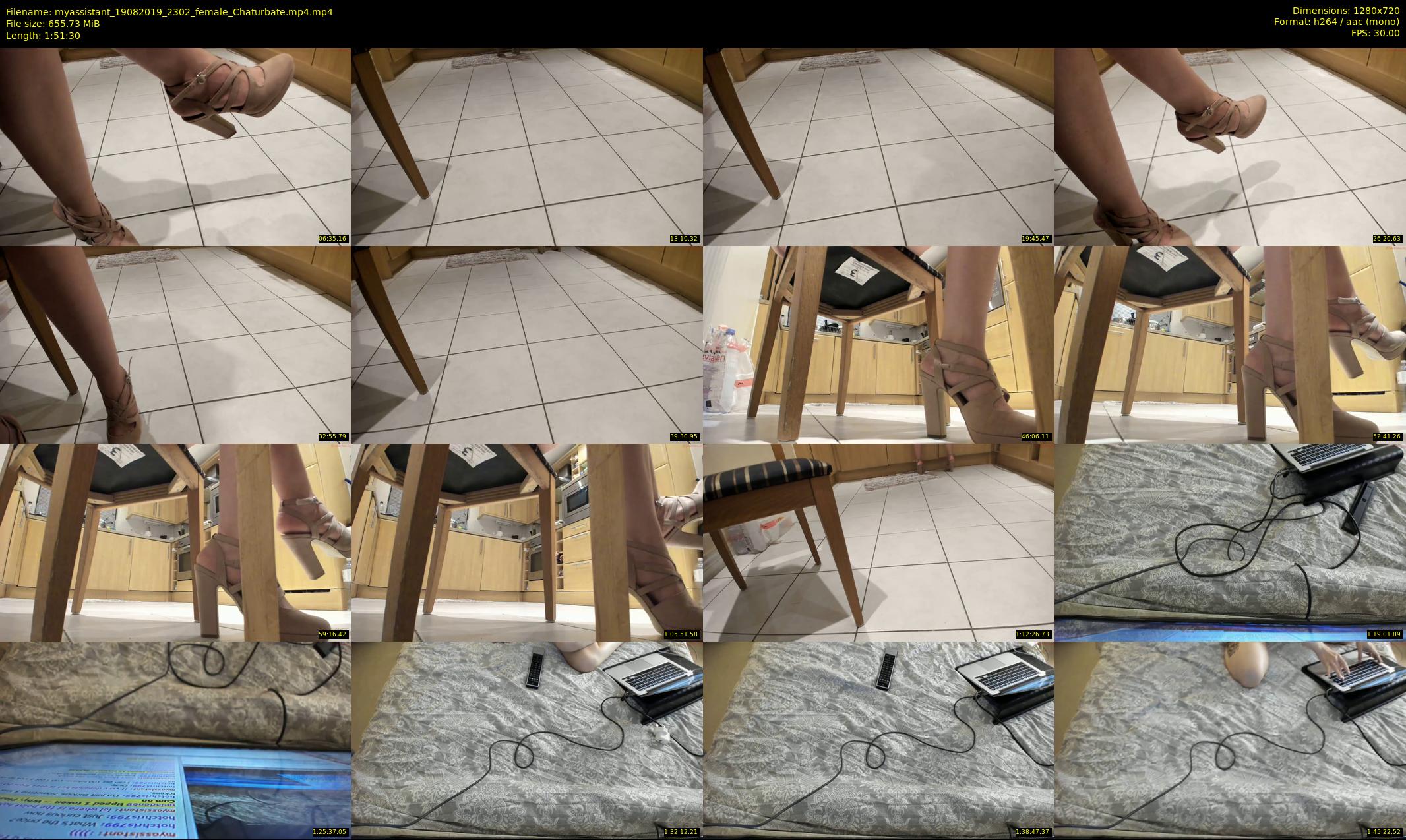myassistant — 112 minute Chaturbate female cam show recording, 720p, Aug 19, 2019