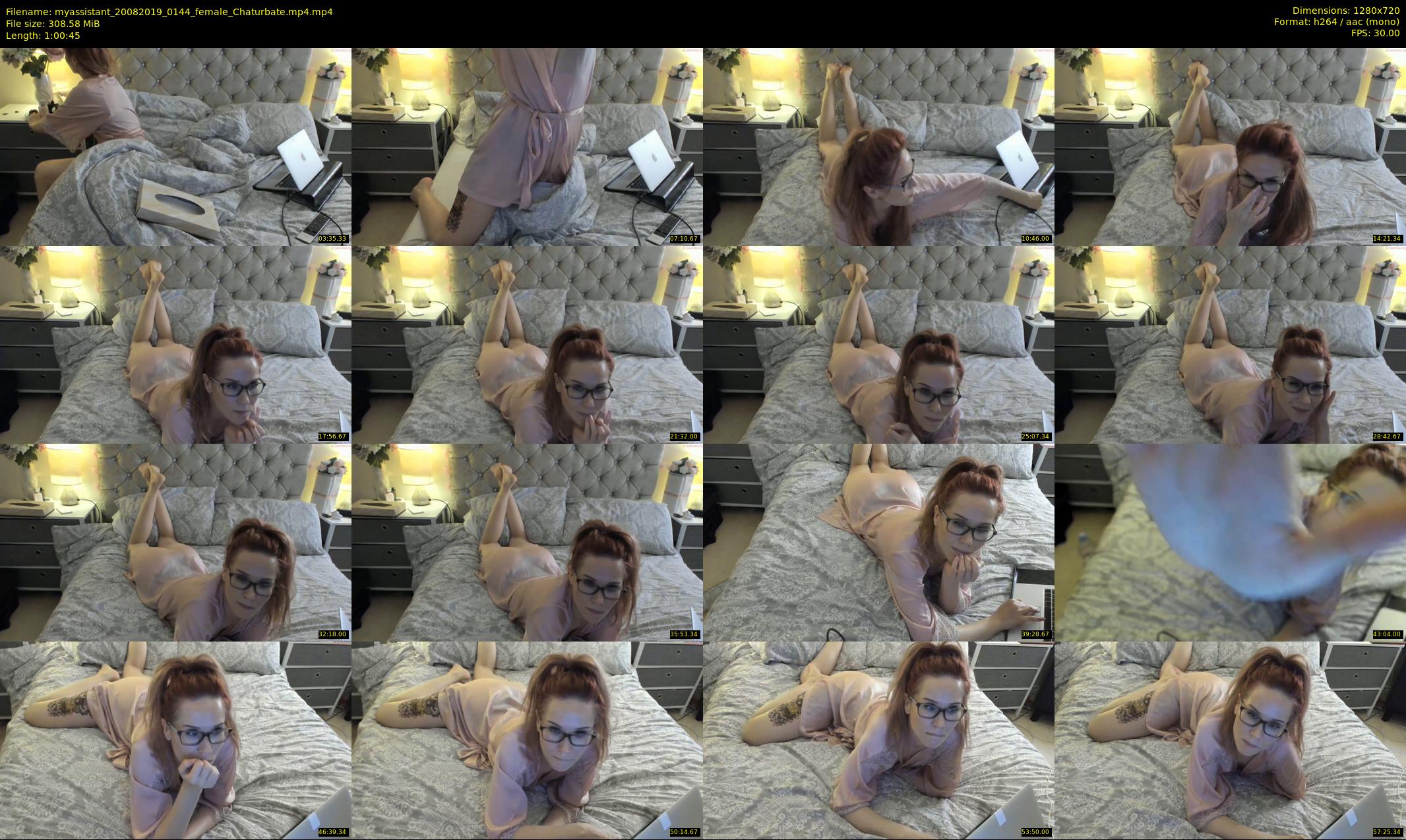 myassistant — 61 minute Chaturbate female cam show recording, 720p, Aug 20, 2019