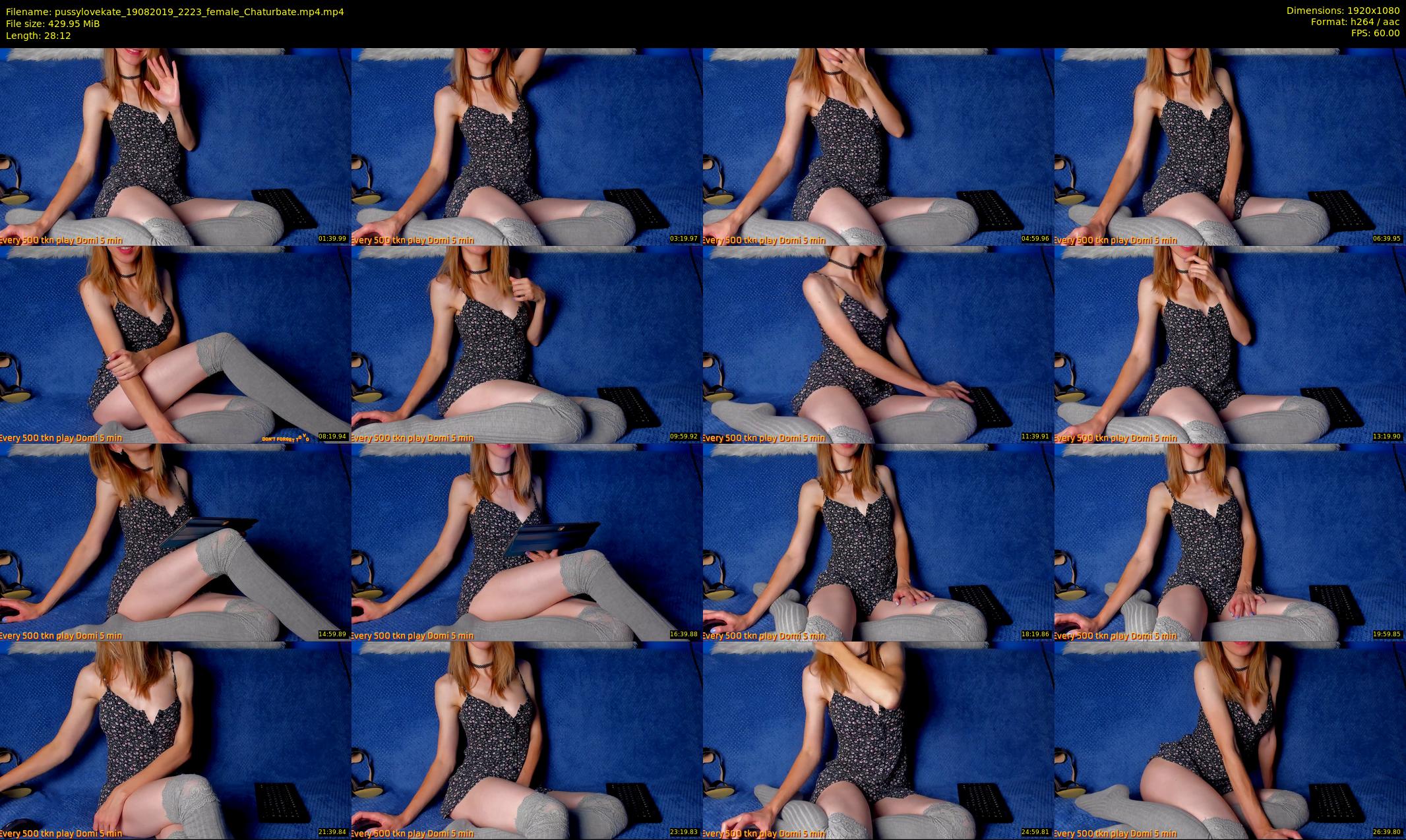 pussylovekate — 29 minute Chaturbate female cam show recording, 1080p, Aug 19, 2019
