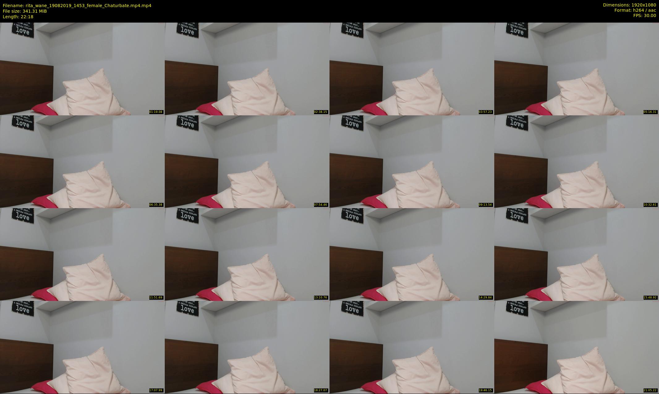 rita_wane — 23 minute Chaturbate female cam show recording, 1080p, Aug 19, 2019