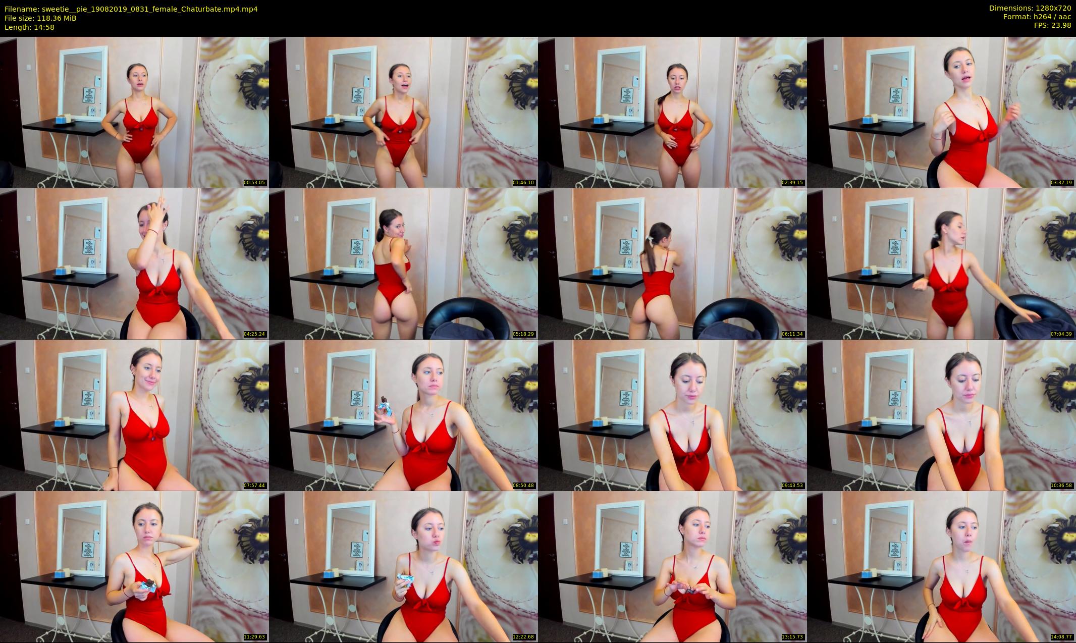 sweetie__pie — 15 minute Chaturbate female cam show recording, 720p, Aug 19, 2019