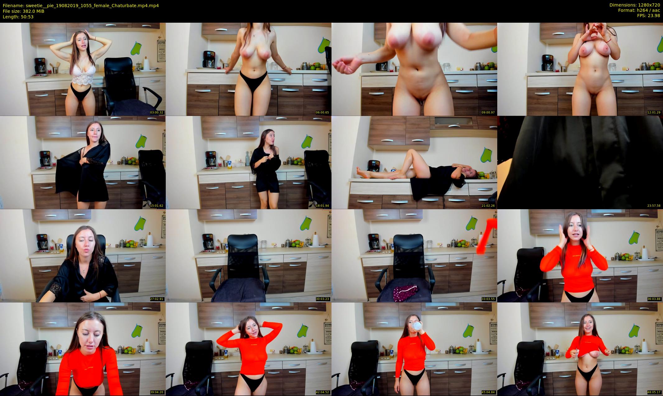 sweetie__pie — 51 minute Chaturbate female cam show recording, 720p, Aug 19, 2019
