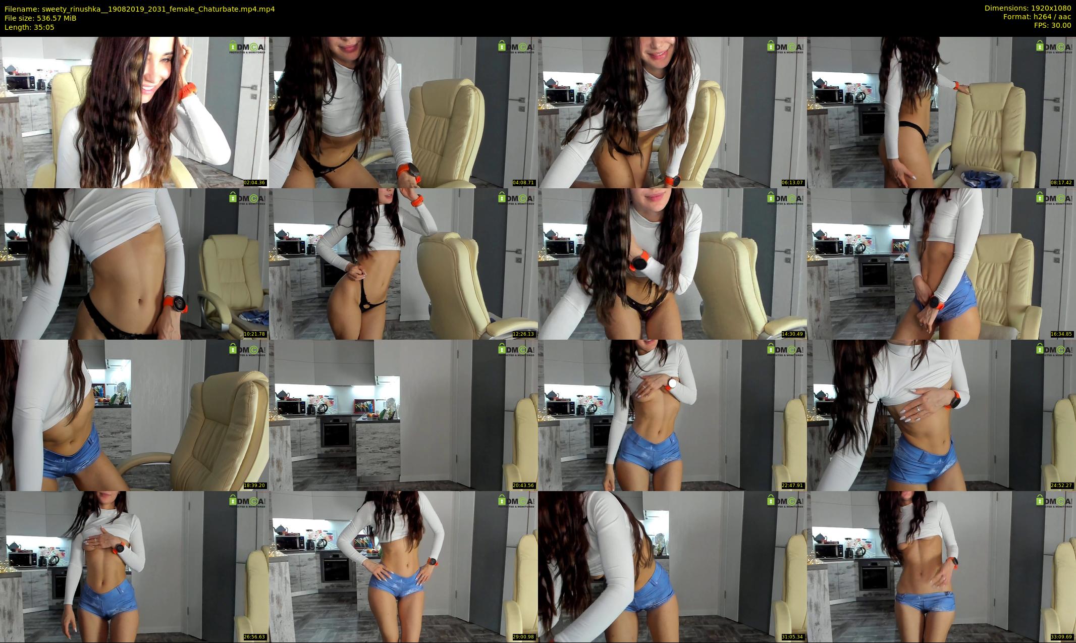 sweety_rinushka_ — 36 minute Chaturbate female cam show recording, 1080p, Aug 19, 2019