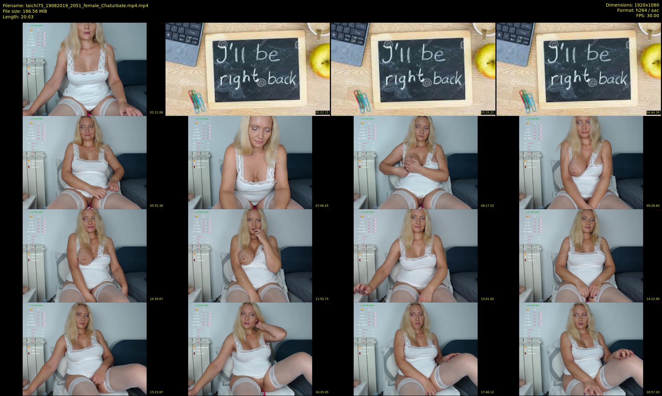 taichi75 — 21 minute Chaturbate female cam show recording, 1080p, Aug 19, 2019