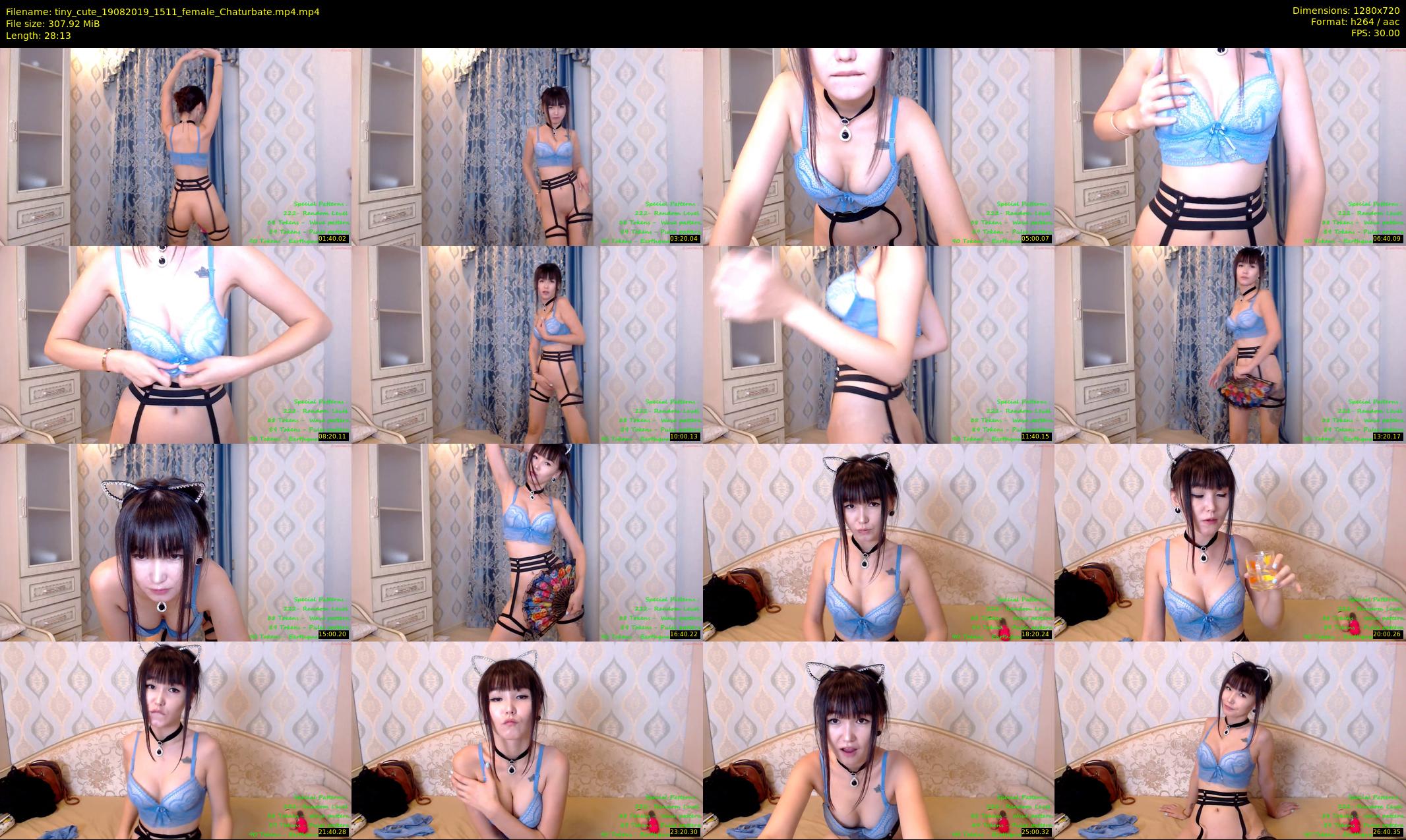 tiny_cute — 29 minute Chaturbate female cam show recording, 720p, Aug 19, 2019