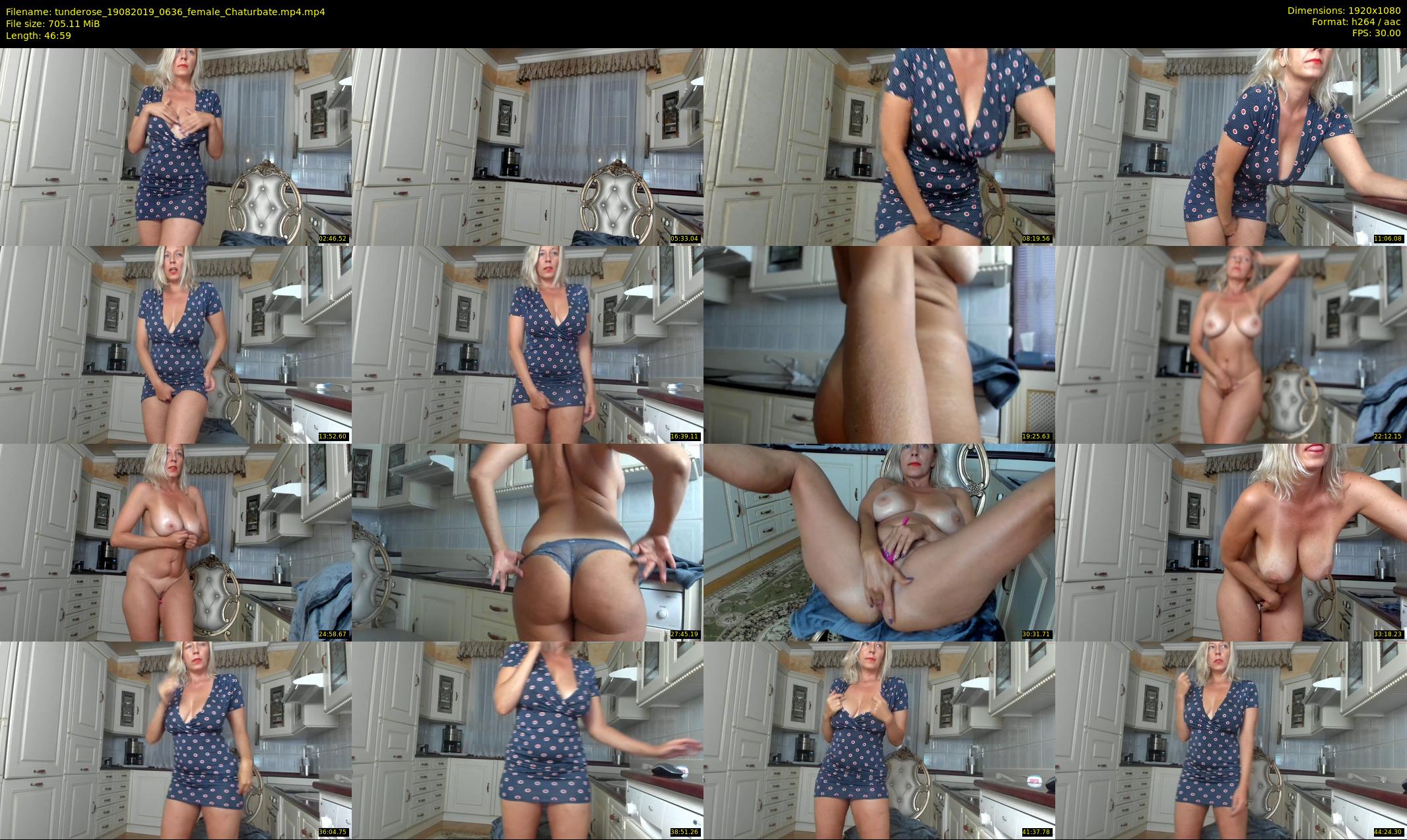 tunderose — 47 minute Chaturbate female cam show recording, 1080p, Aug 19, 2019