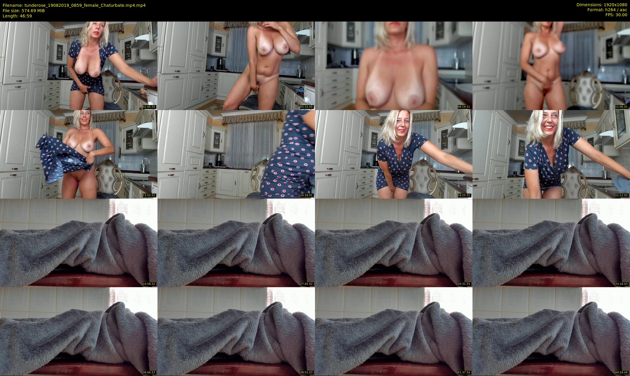 tunderose — 47 minute Chaturbate female cam show recording, 1080p, Aug 19, 2019