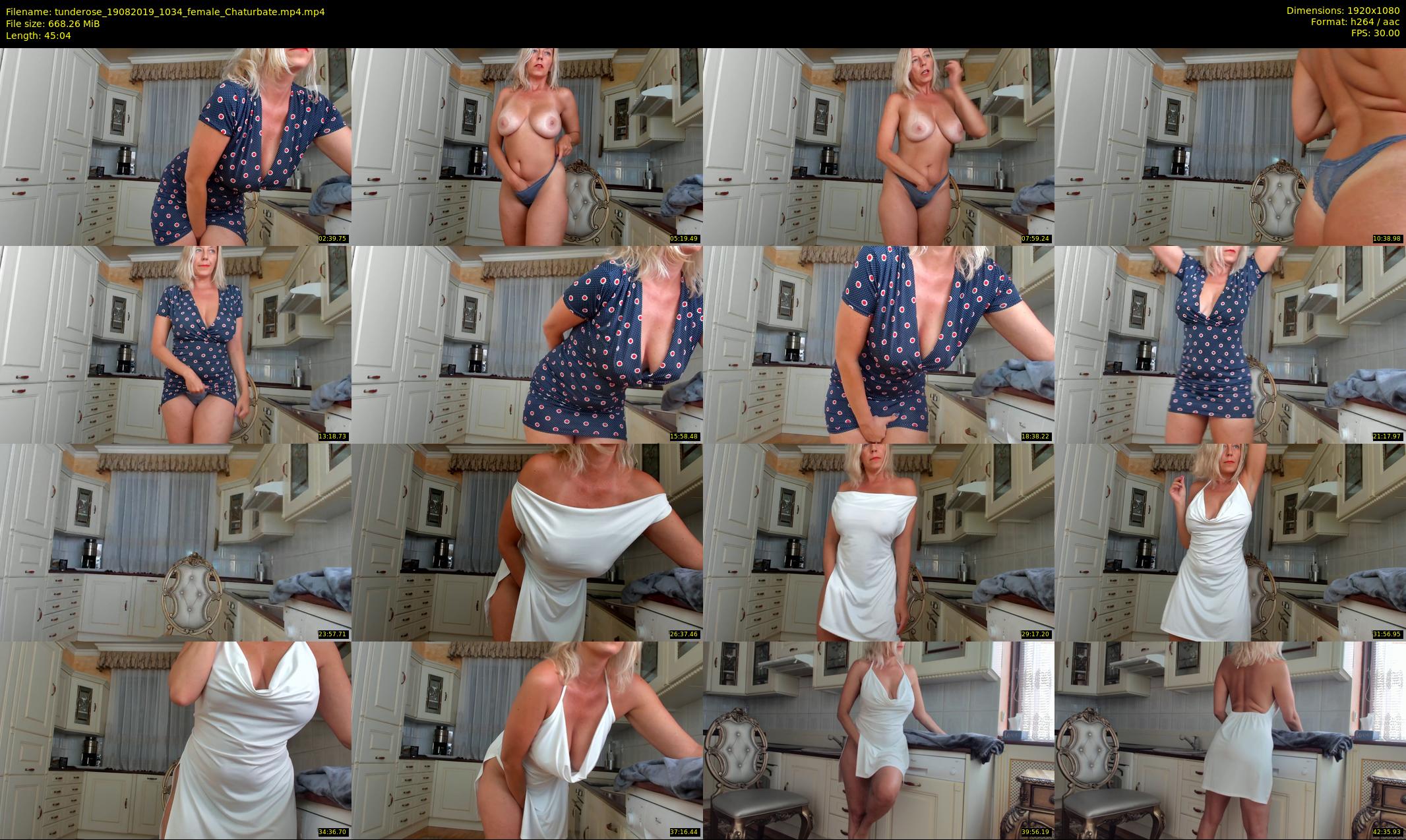 tunderose — 46 minute Chaturbate female cam show recording, 1080p, Aug 19, 2019