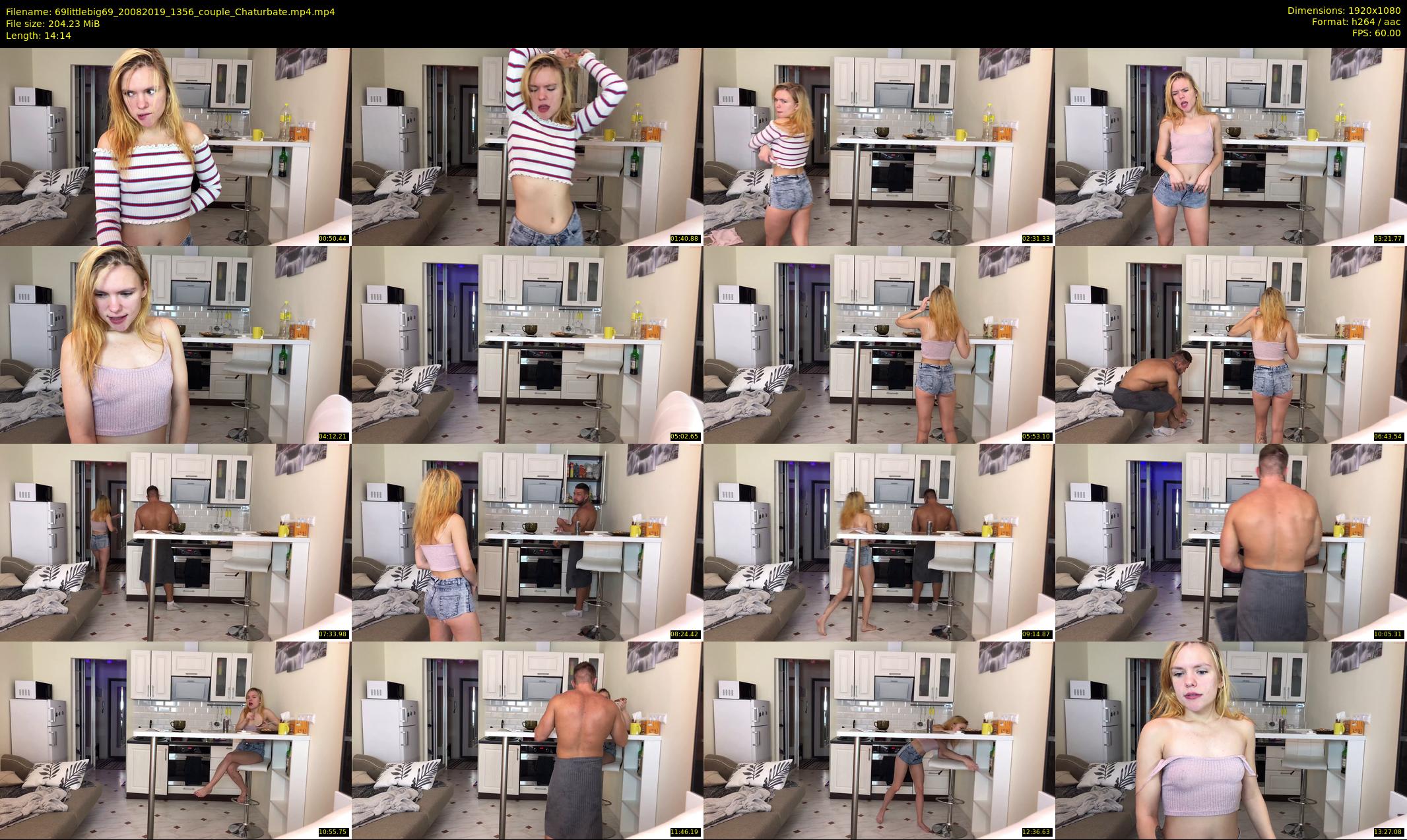 69littlebig69 — 15 minute Chaturbate couple cam show recording, 1080p, Aug 20, 2019