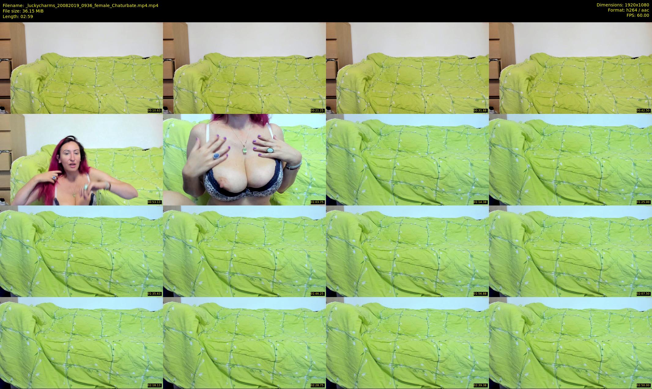 _luckycharms — 3 minute Chaturbate female cam show recording, 1080p, Aug 20, 2019