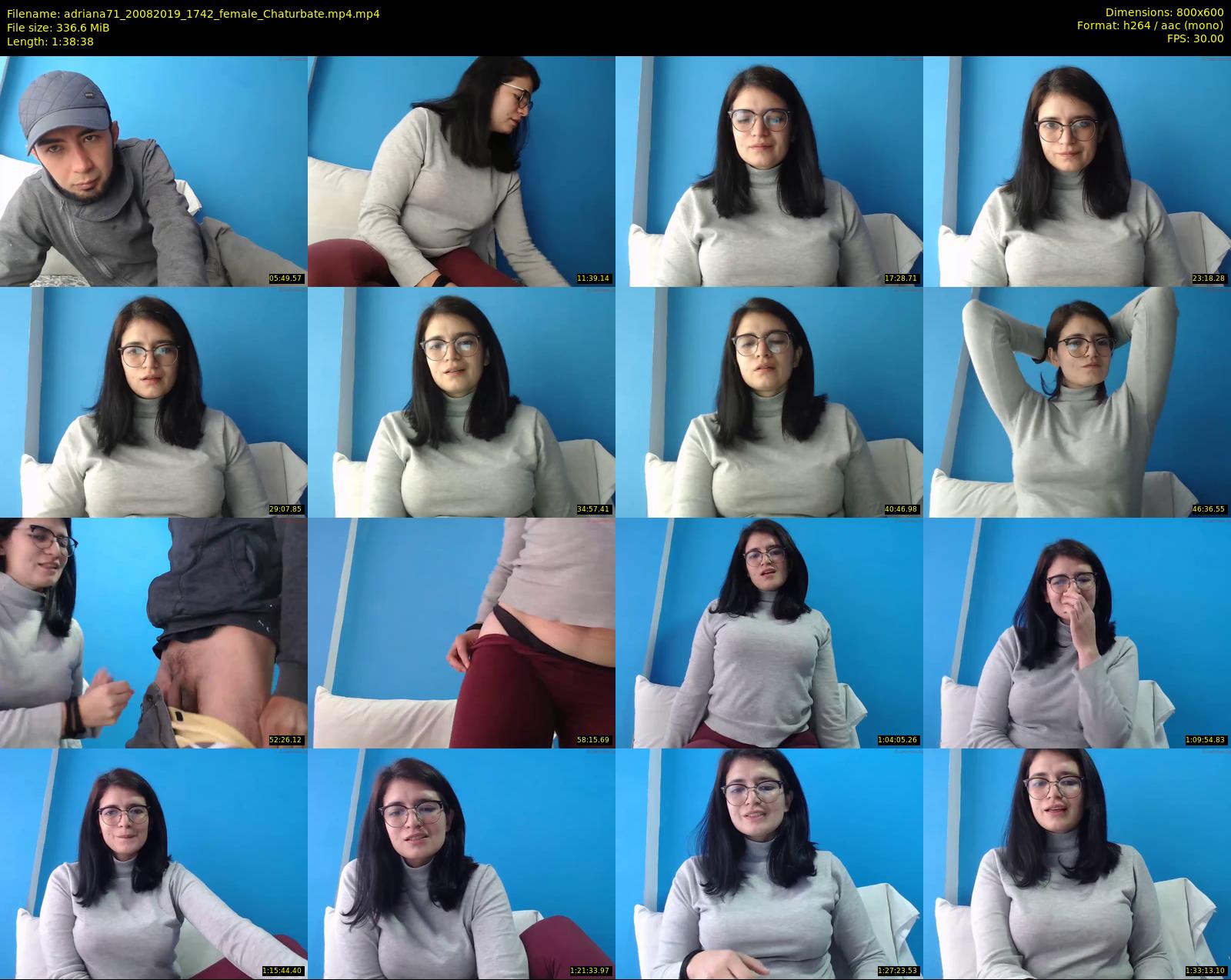adriana71 — 99 minute Chaturbate couple cam show recording, 480p, Aug 20, 2019