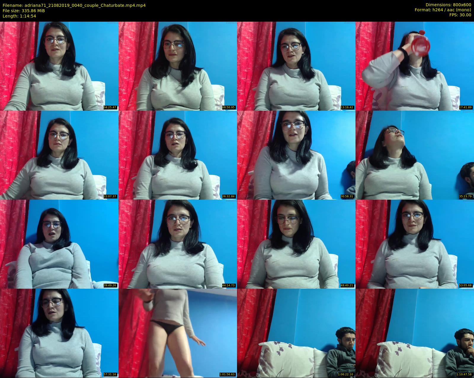 adriana71 — 75 minute Chaturbate couple cam show recording, 480p, Aug 21, 2019