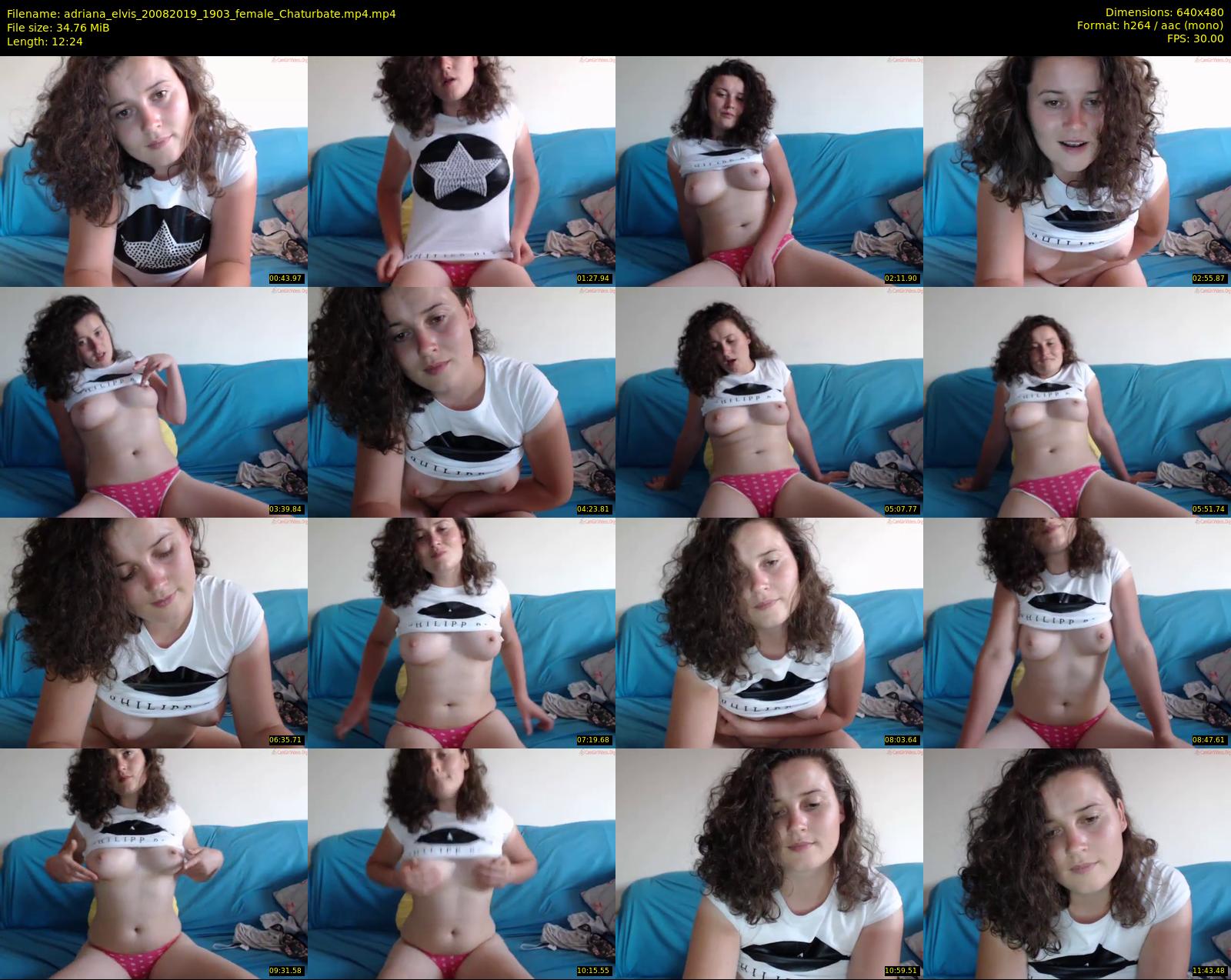 adriana_elvis — 13 minute Chaturbate couple cam show recording, 480p, Aug 20, 2019