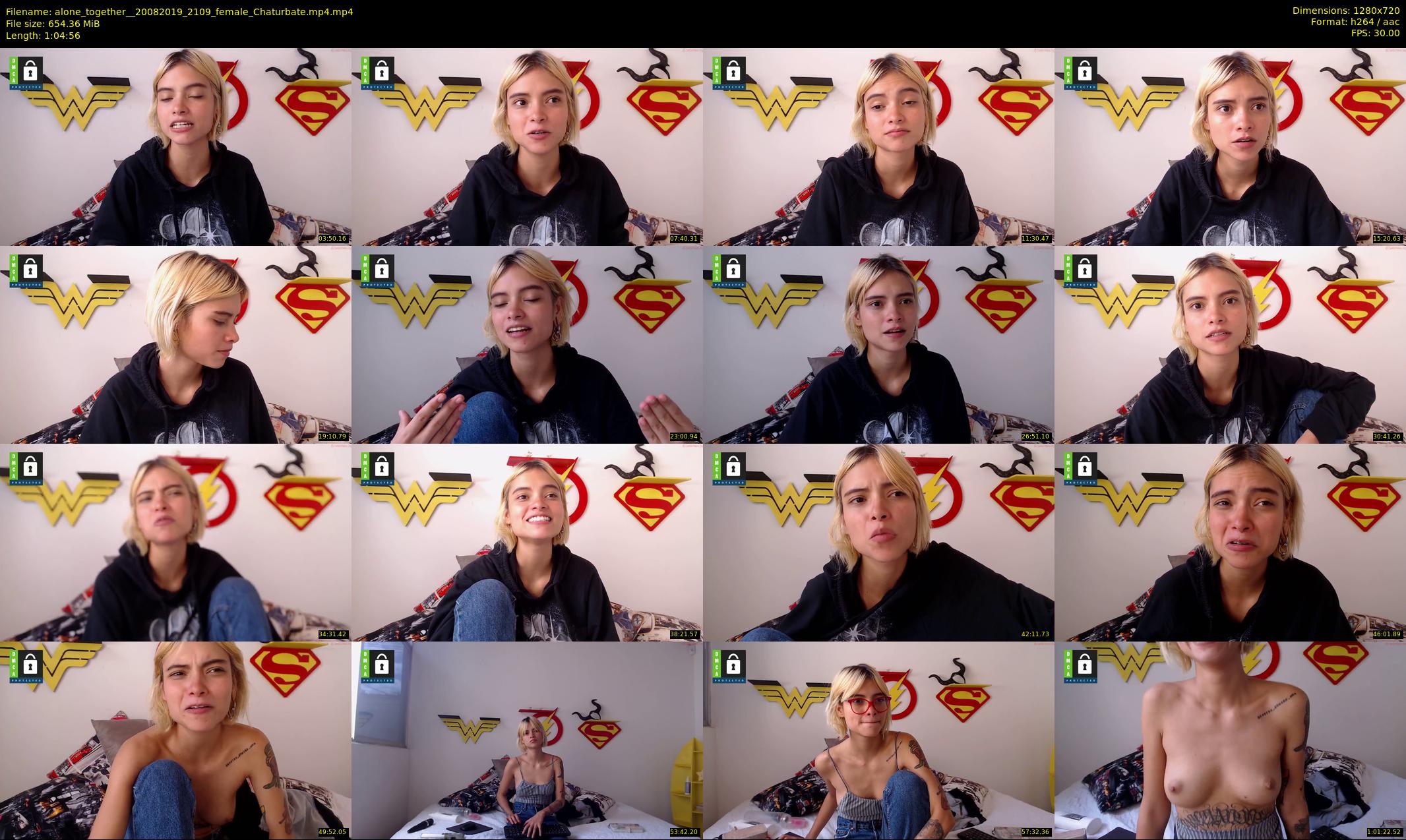 alone_together_ — 65 minute Chaturbate female cam show recording, 720p, Aug 20, 2019