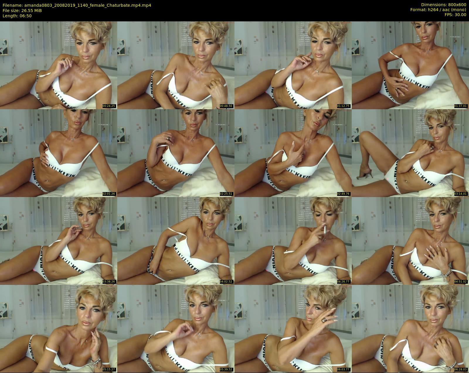 amanda0803 — 7 minute Chaturbate female cam show recording, 480p, Aug 20, 2019