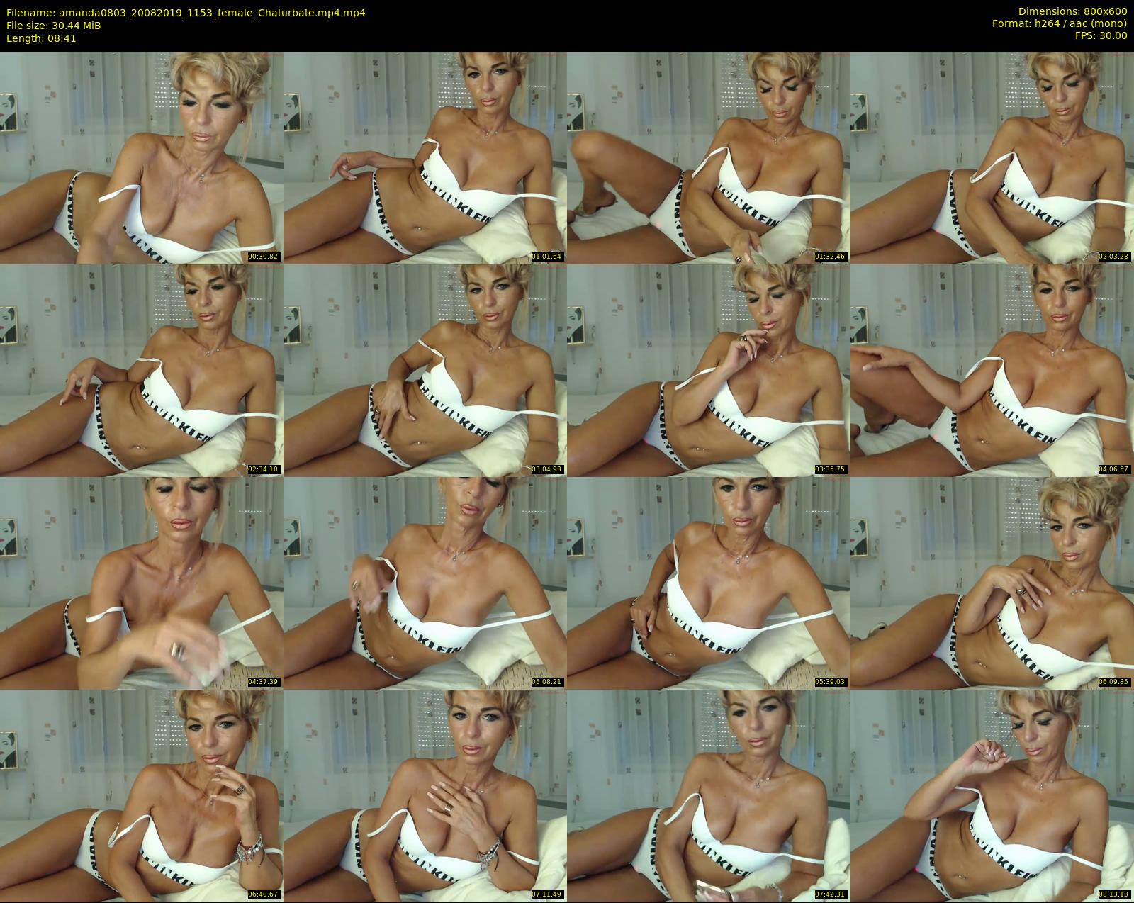 amanda0803 — 9 minute Chaturbate female cam show recording, 480p, Aug 20, 2019