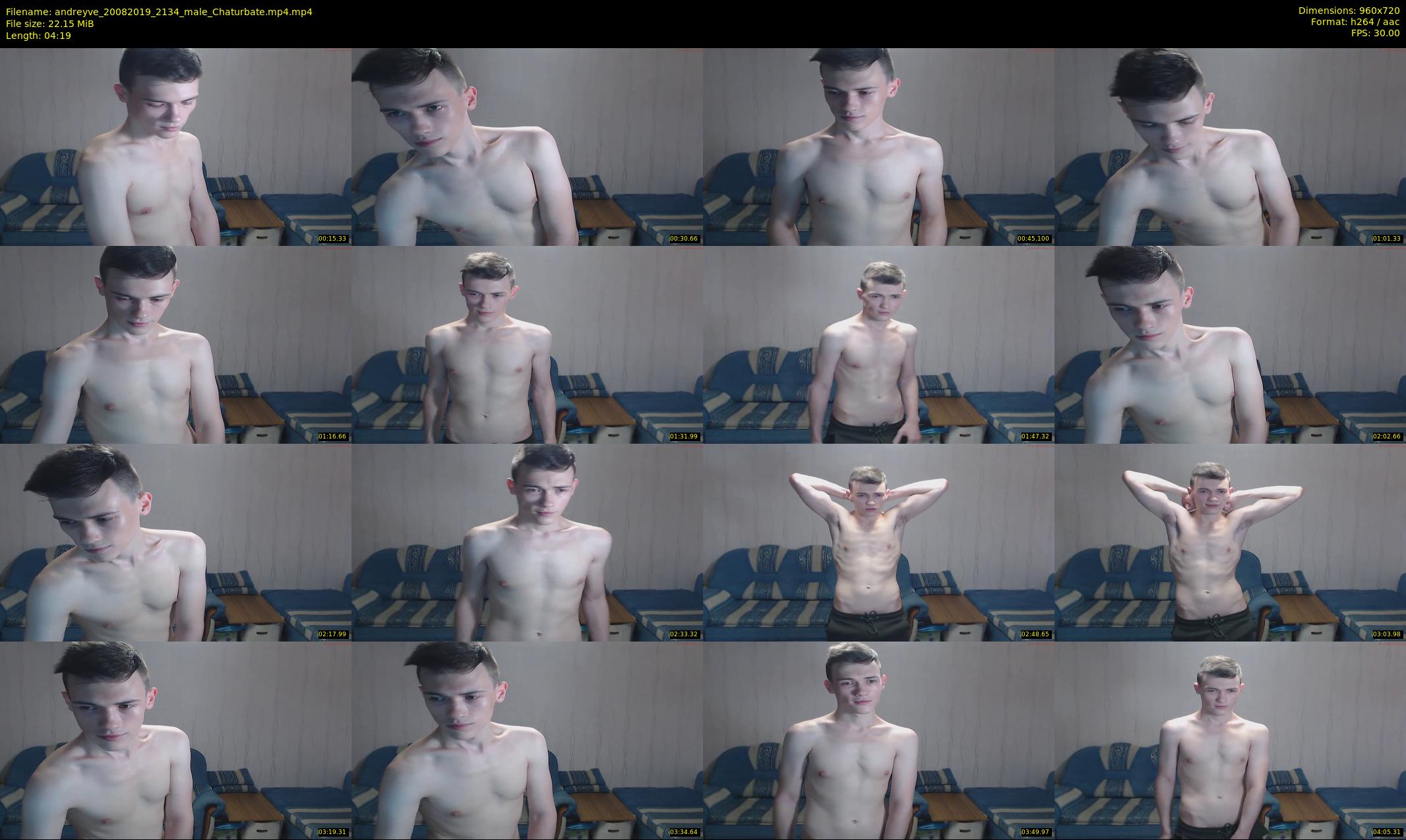 andreyve — 5 minute Chaturbate male cam show recording, 720p, Aug 20, 2019