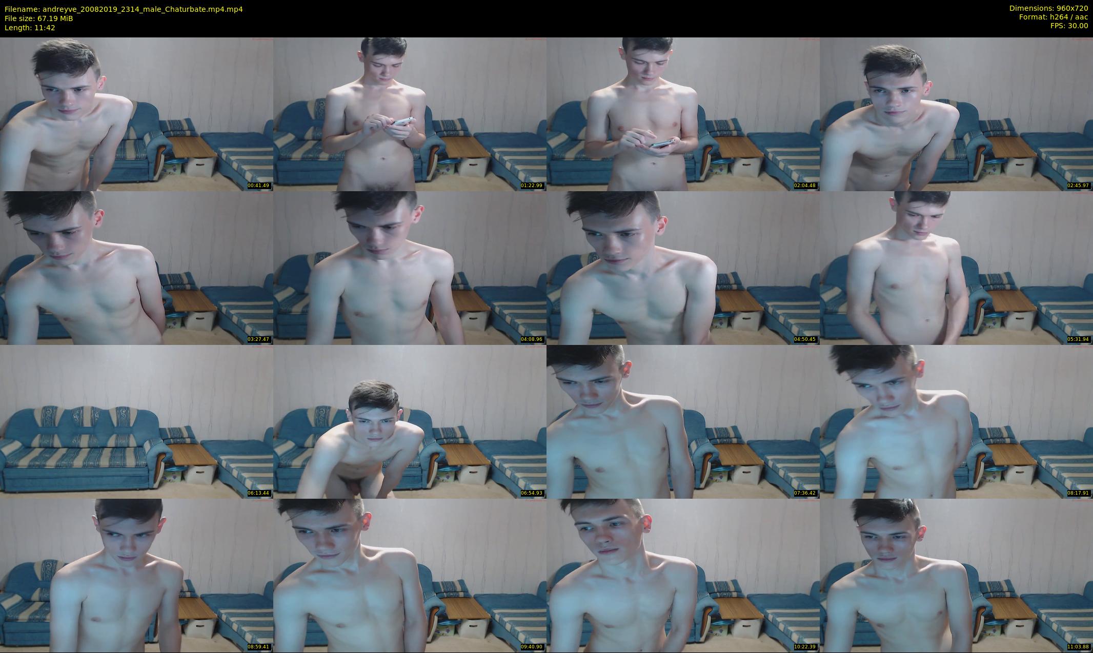 andreyve — 12 minute Chaturbate male cam show recording, 720p, Aug 20, 2019