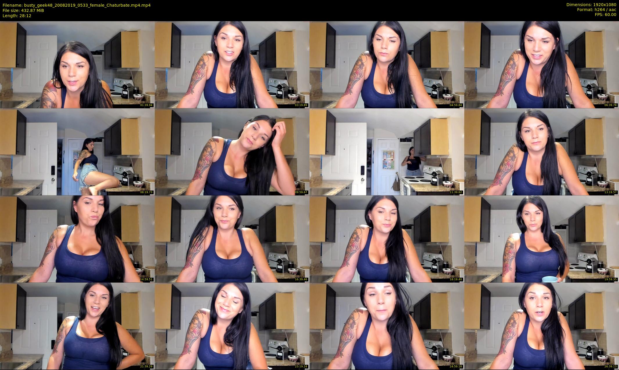 busty_geek48 — 29 minute Chaturbate female cam show recording, 1080p, Aug 20, 2019