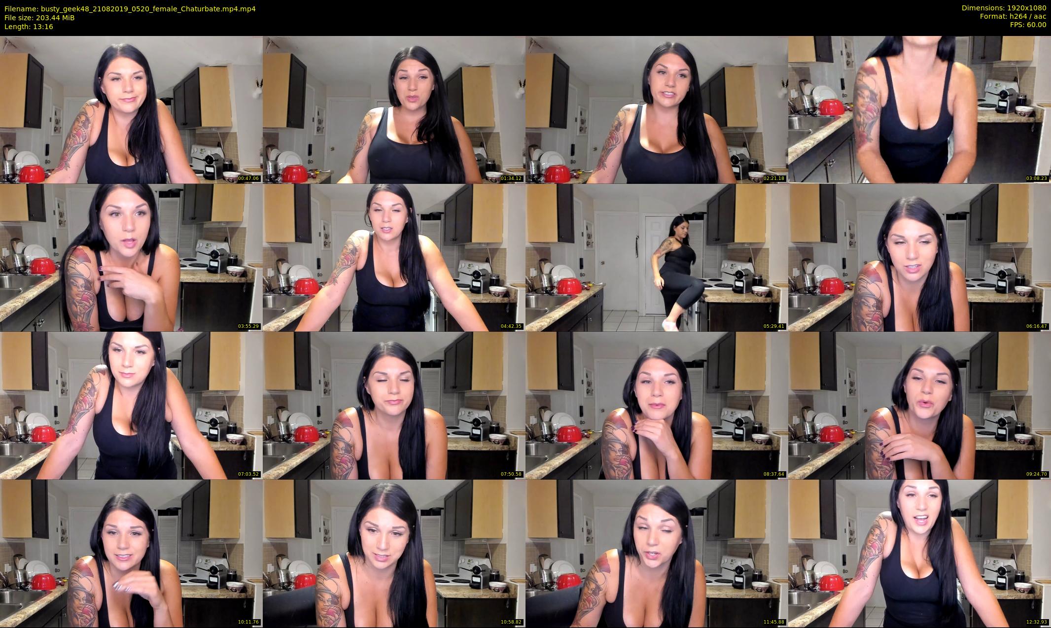 busty_geek48 — 14 minute Chaturbate female cam show recording, 1080p, Aug 21, 2019