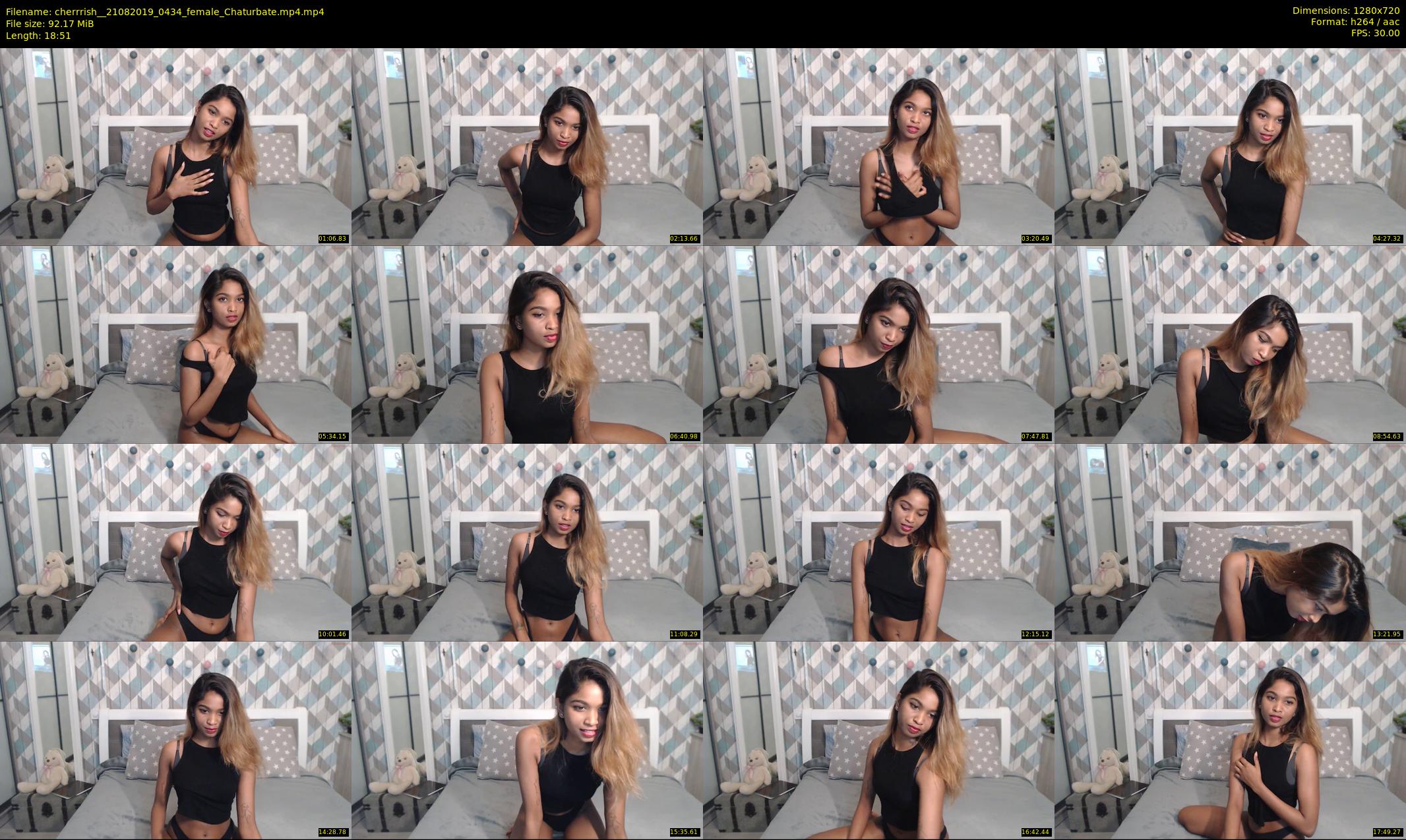 cherrrish_ — 19 minute Chaturbate female cam show recording, 720p, Aug 21, 2019