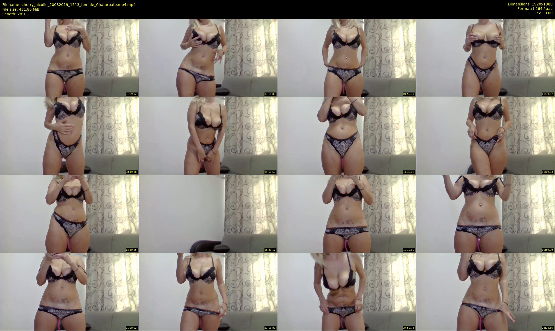cherry_nicolle — 29 minute Chaturbate female cam show recording, 1080p, Aug 20, 2019