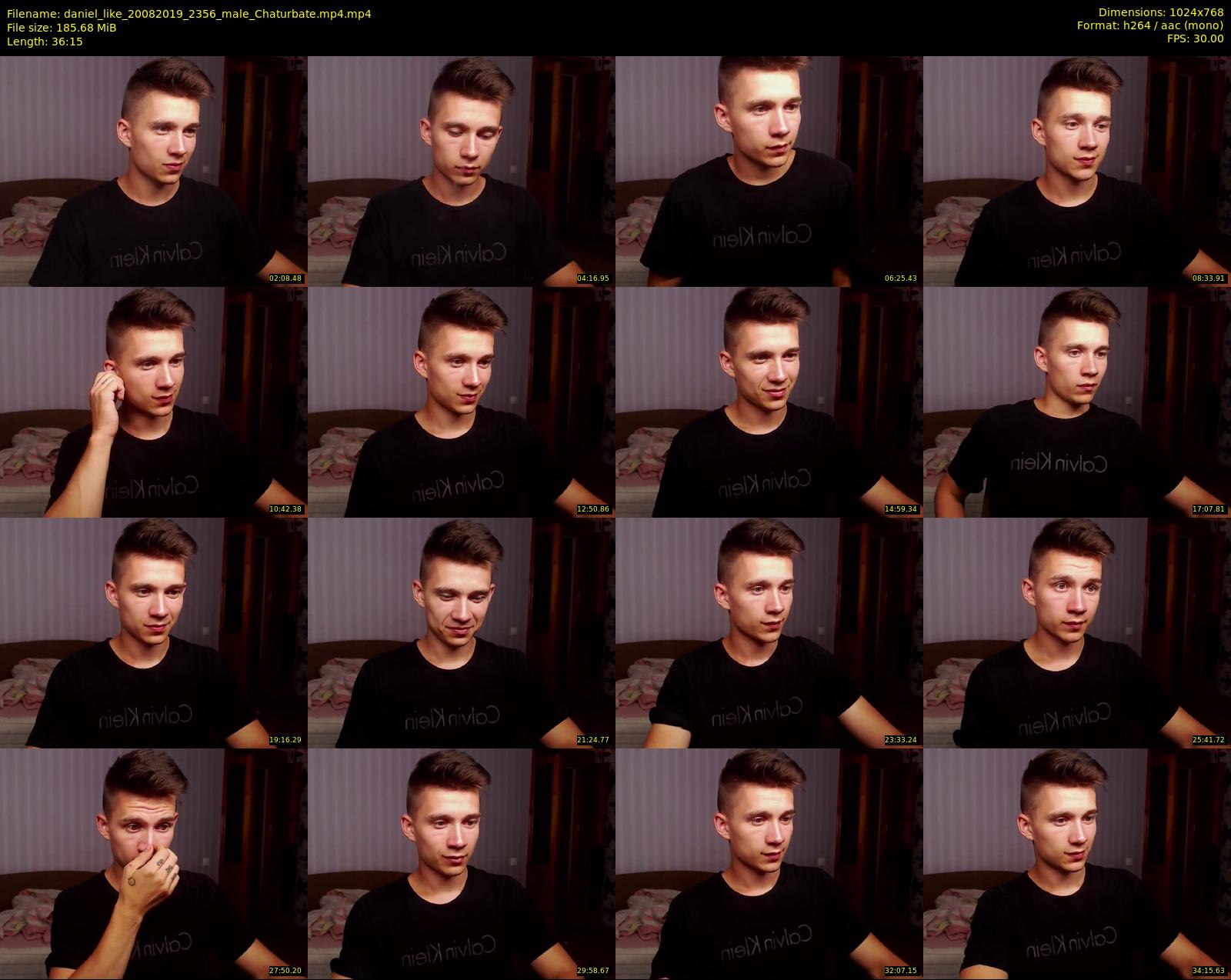 daniel_like — 37 minute Chaturbate male cam show recording, 720p, Aug 20, 2019