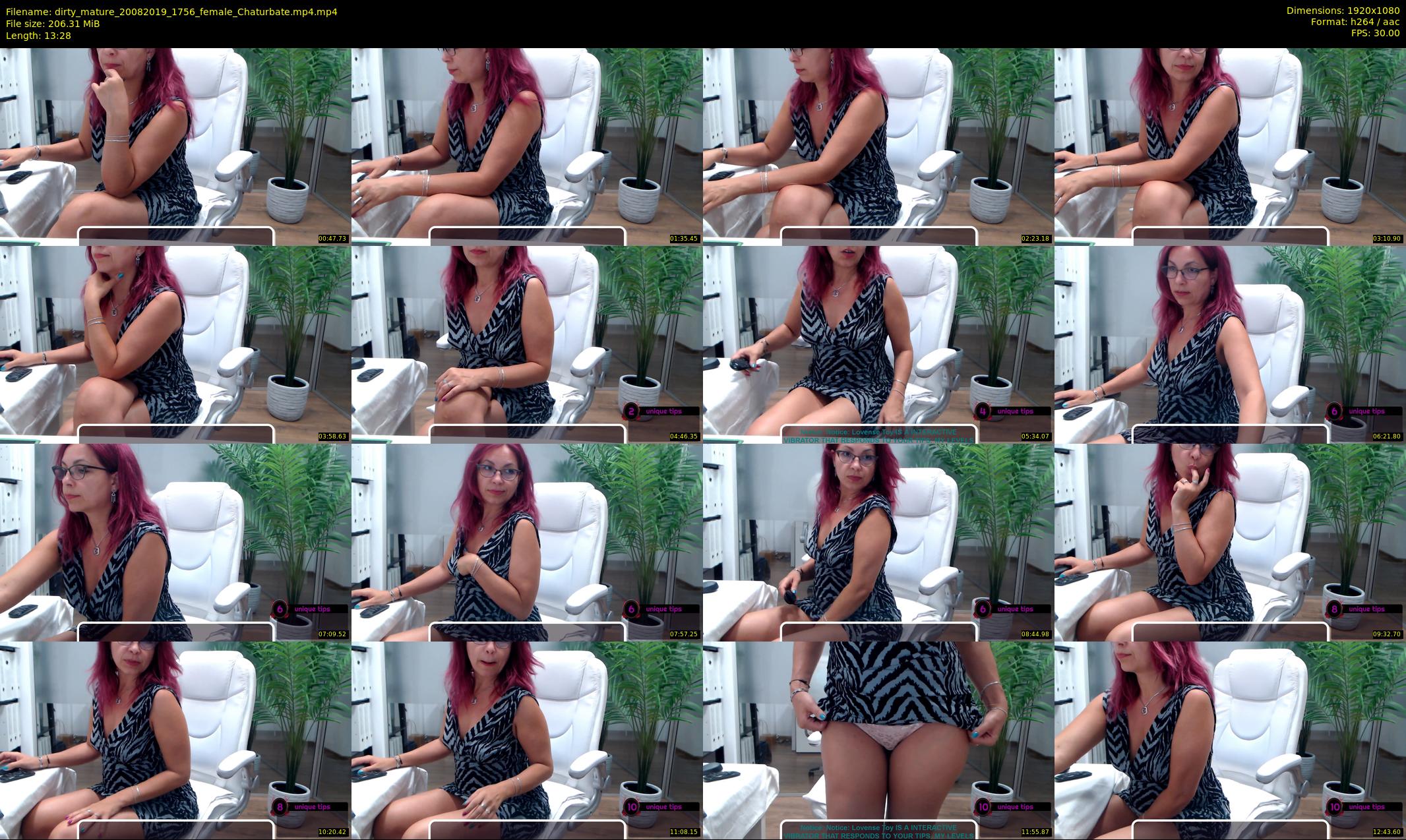 dirty_mature — 14 minute Chaturbate female cam show recording, 1080p, Aug 20, 2019