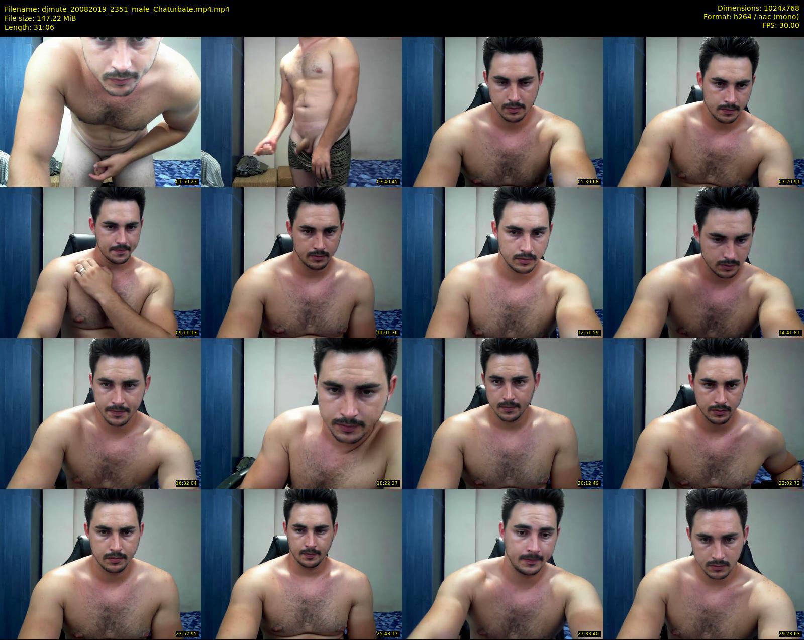 djmute — 32 minute Chaturbate male cam show recording, 720p, Aug 20, 2019