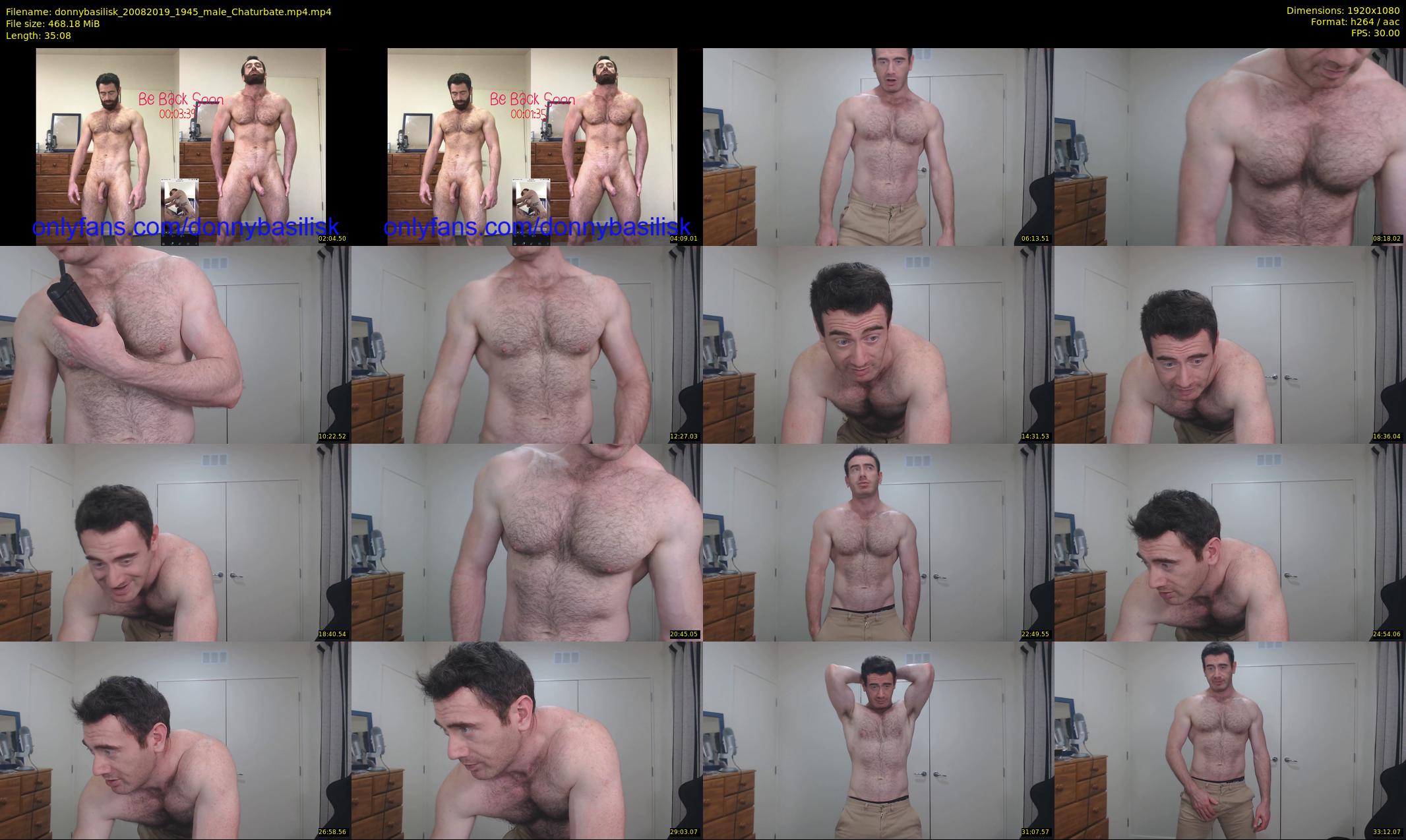 donnybasilisk — 36 minute Chaturbate male cam show recording, 1080p, Aug 20, 2019