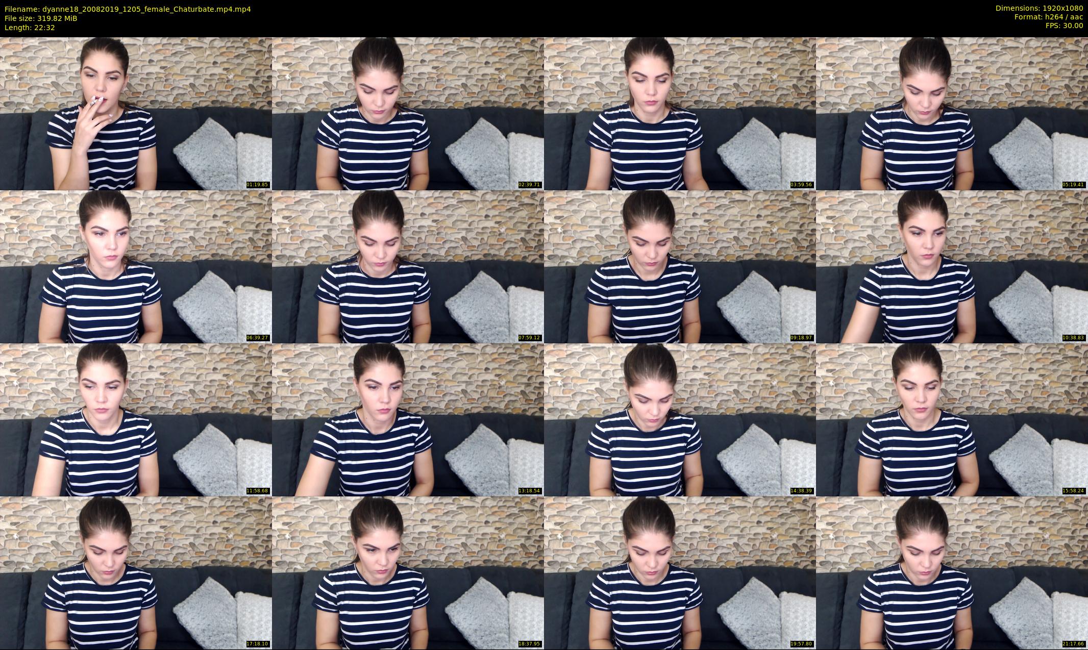 dyanne18 — 23 minute Chaturbate female cam show recording, 1080p, Aug 20, 2019