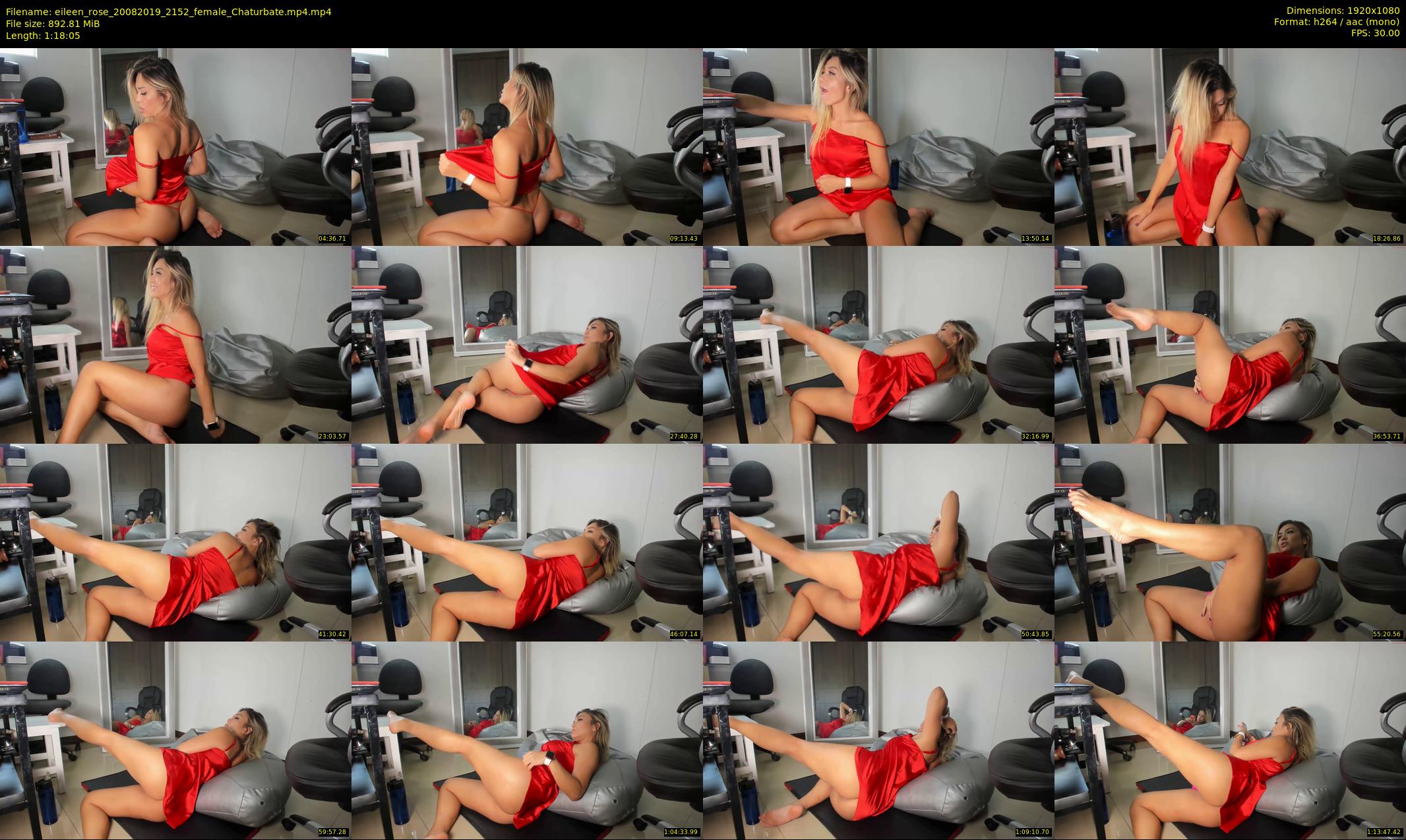eileen_rose — 79 minute Chaturbate female cam show recording, 1080p, Aug 20, 2019