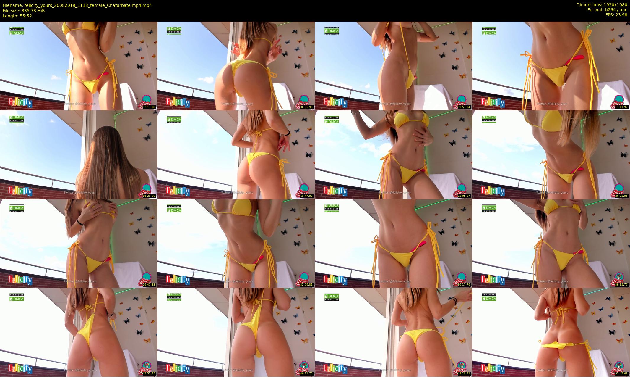 felicity_yours — 56 minute Chaturbate female cam show recording, 1080p, Aug 20, 2019