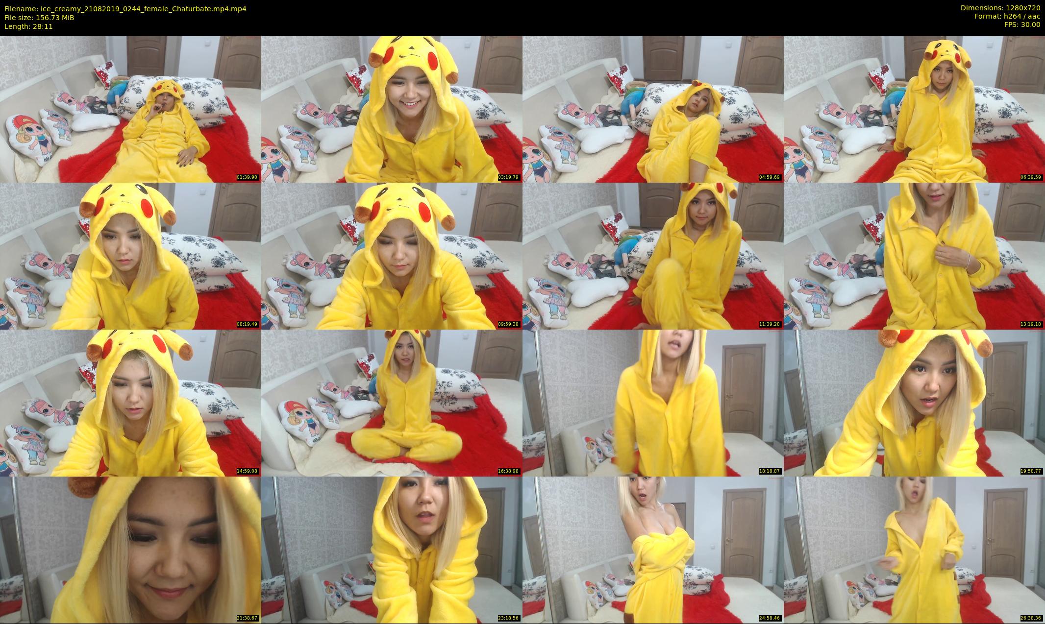 ice_creamy — 29 minute Chaturbate female cam show recording, 720p, Aug 21, 2019